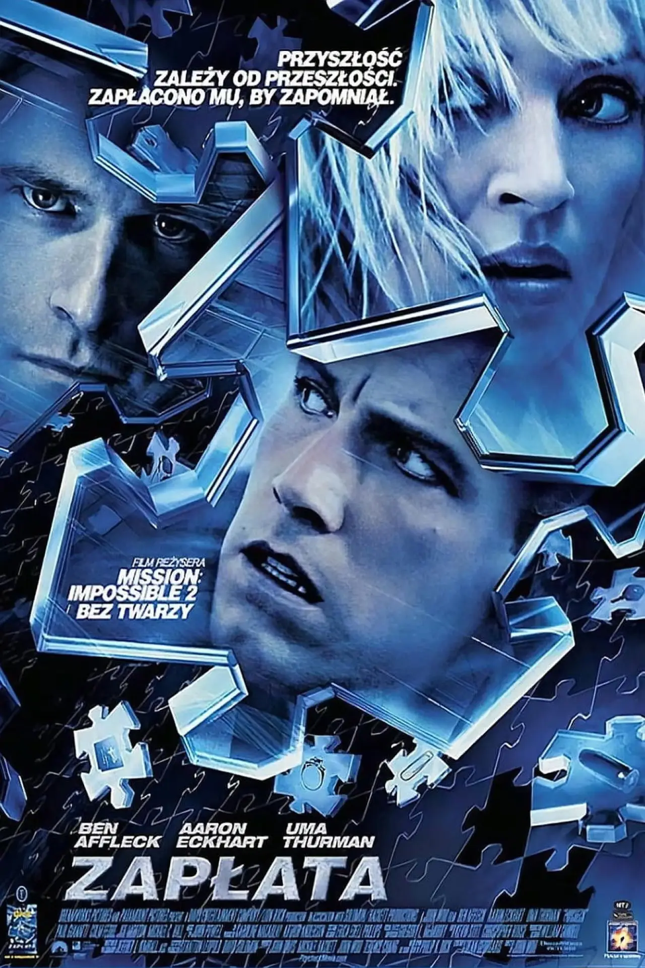 Plakat filmowy "Zapłata"