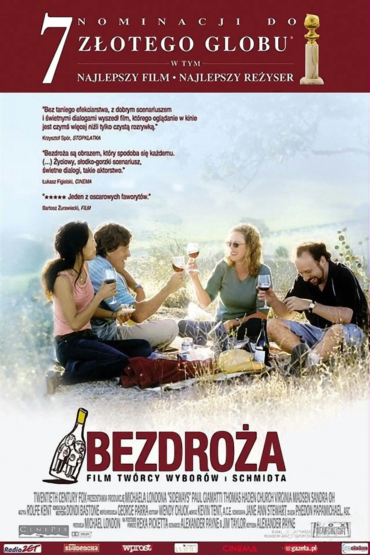 Plakat filmowy "Bezdroża"