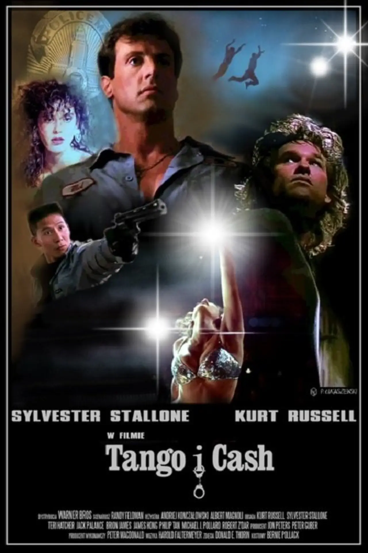 Plakat filmowy "Tango i Cash"