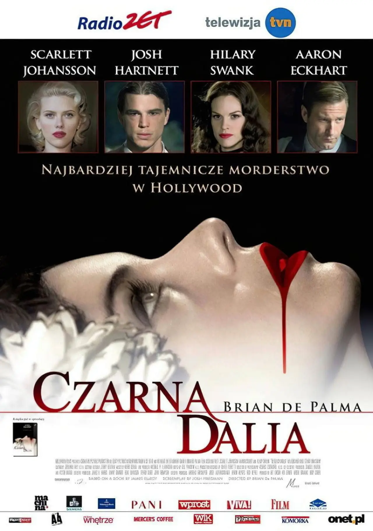 Plakat filmowy "Czarna Dalia"