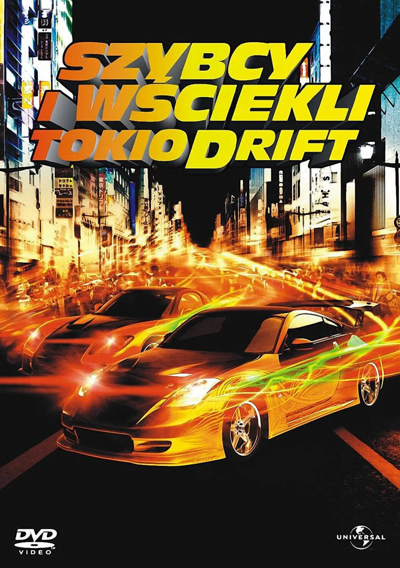 Plakat filmowy "Szybcy i wściekli: Tokio Drift"