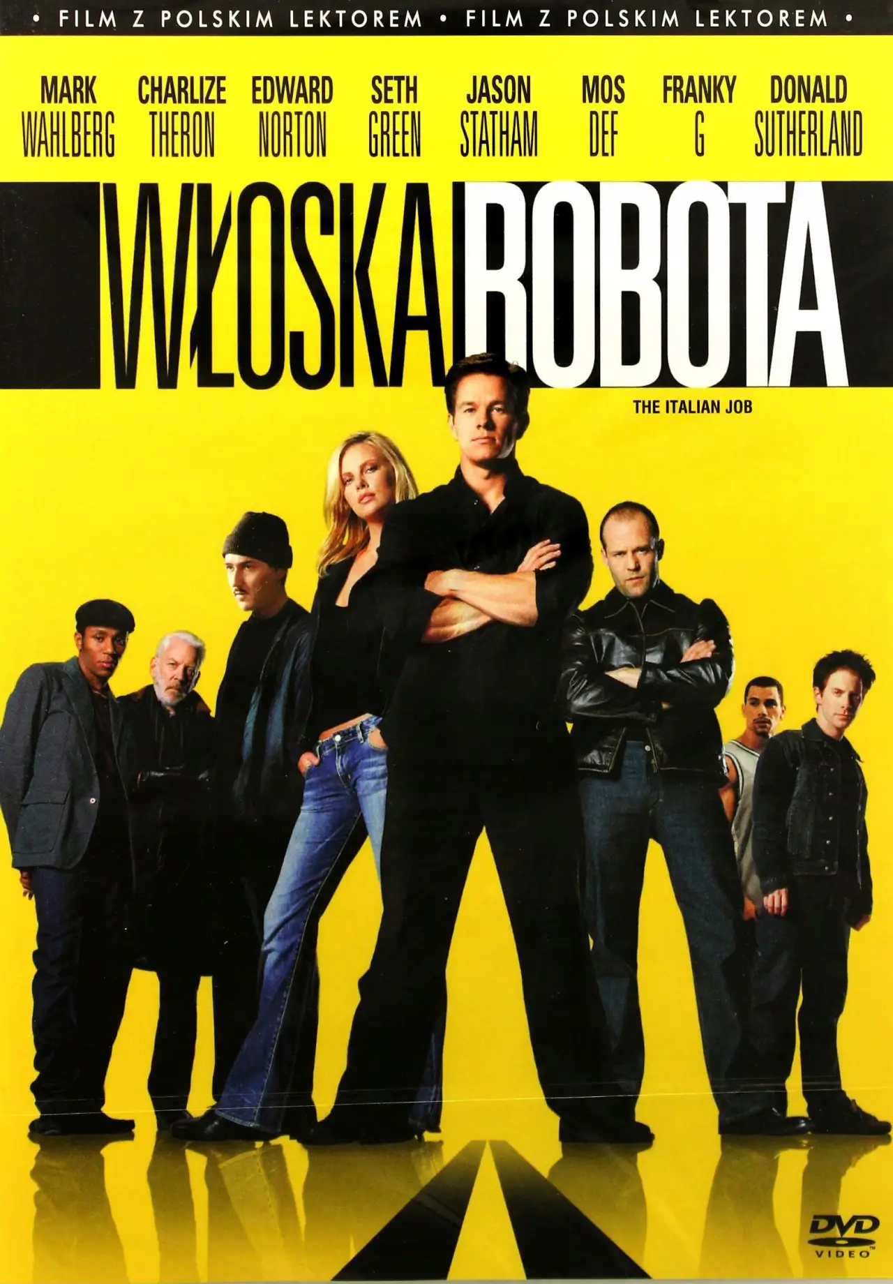 Plakat filmowy "Włoska Robota"