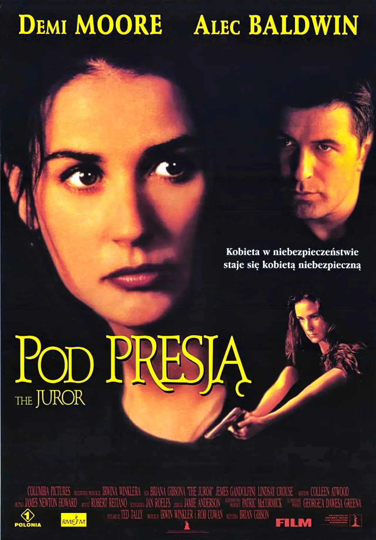 Plakat filmowy "Pod presją"