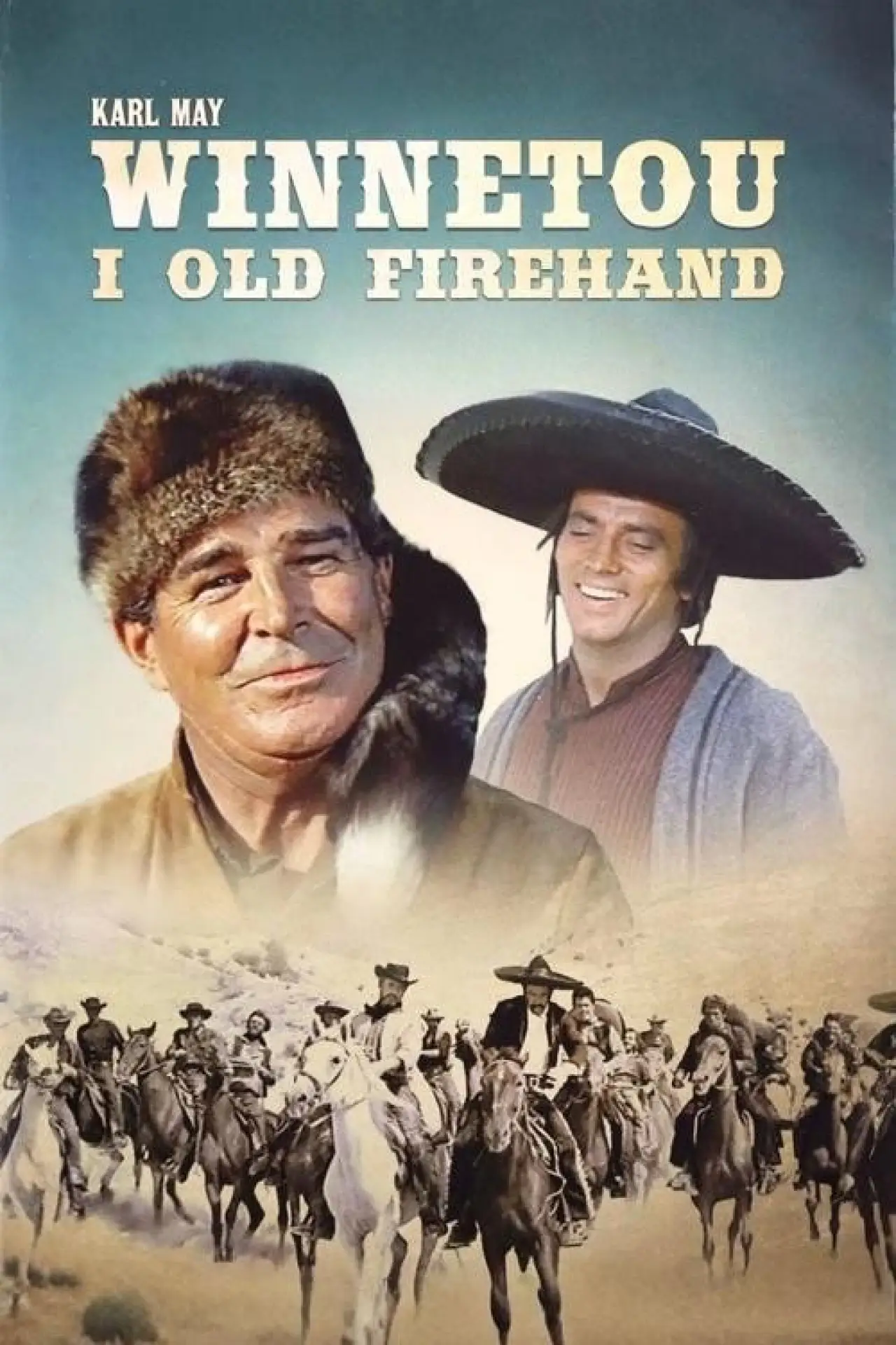 Plakat filmowy "Winnetou i Old Firehand"