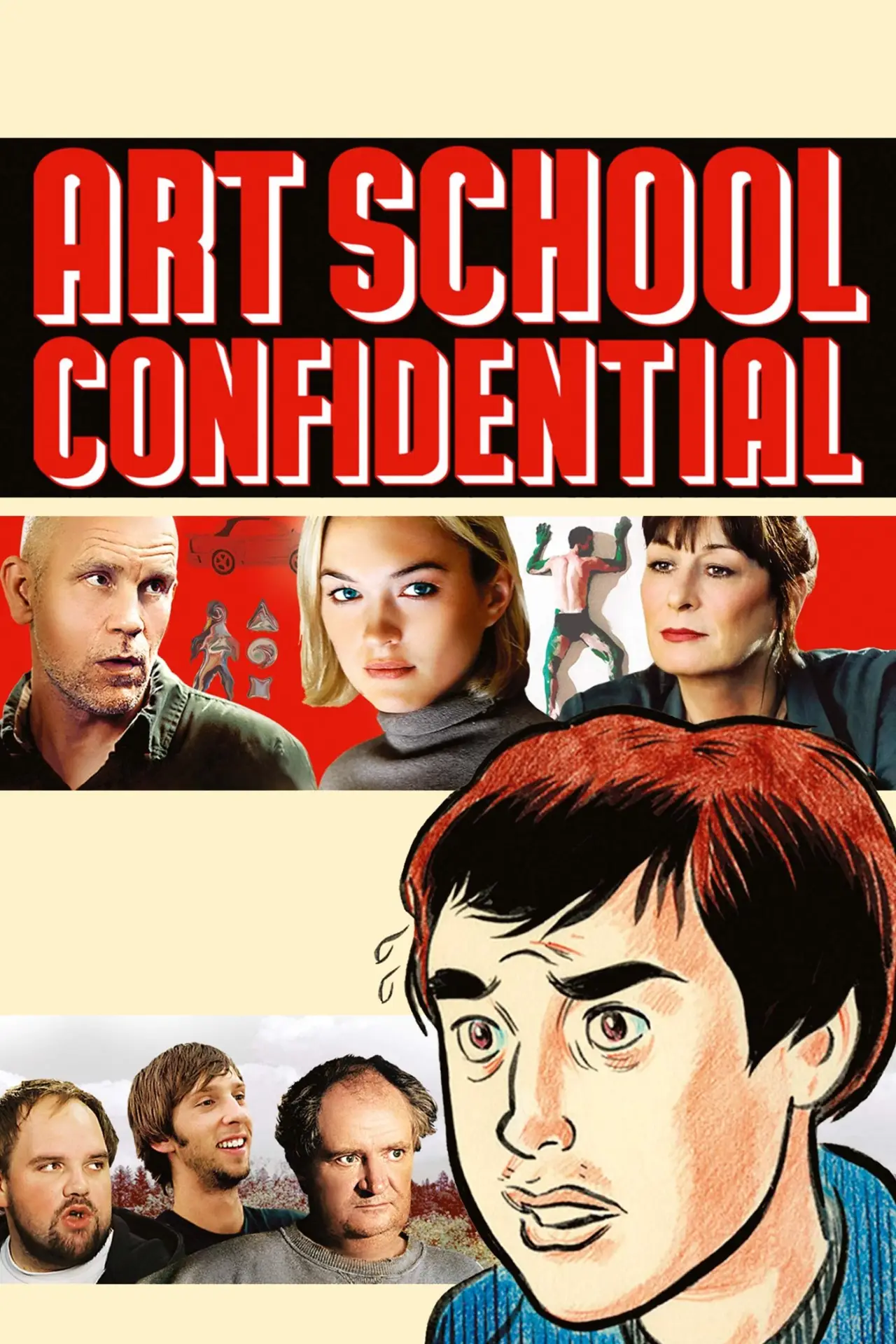 Plakat filmowy "Akademia tajemniczych sztuk pięknych"