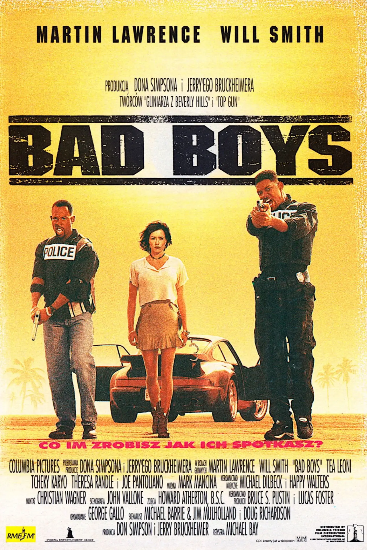 Plakat filmowy "Bad Boys"
