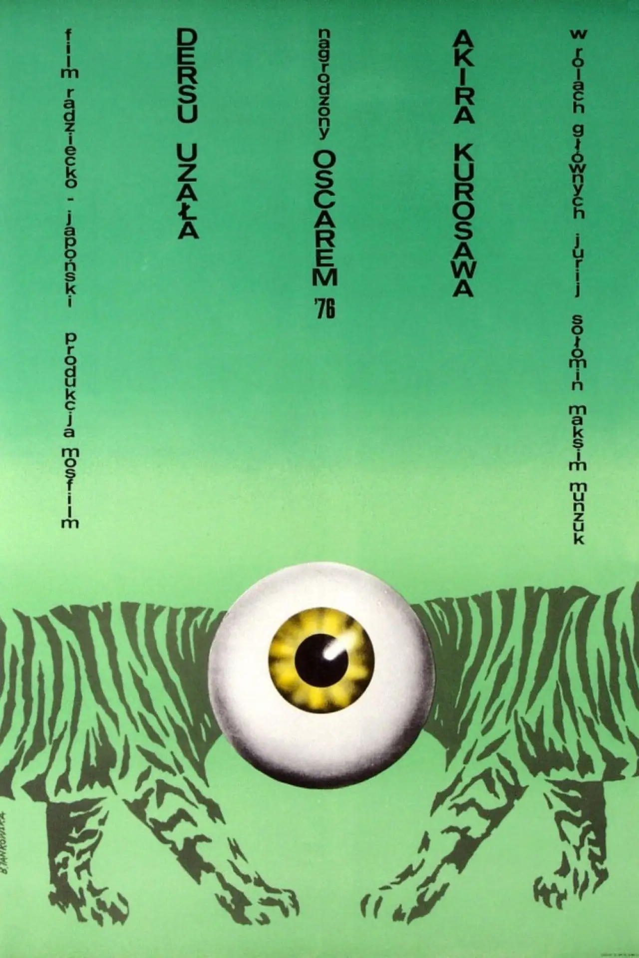 Plakat filmowy "Dersu Uzała"