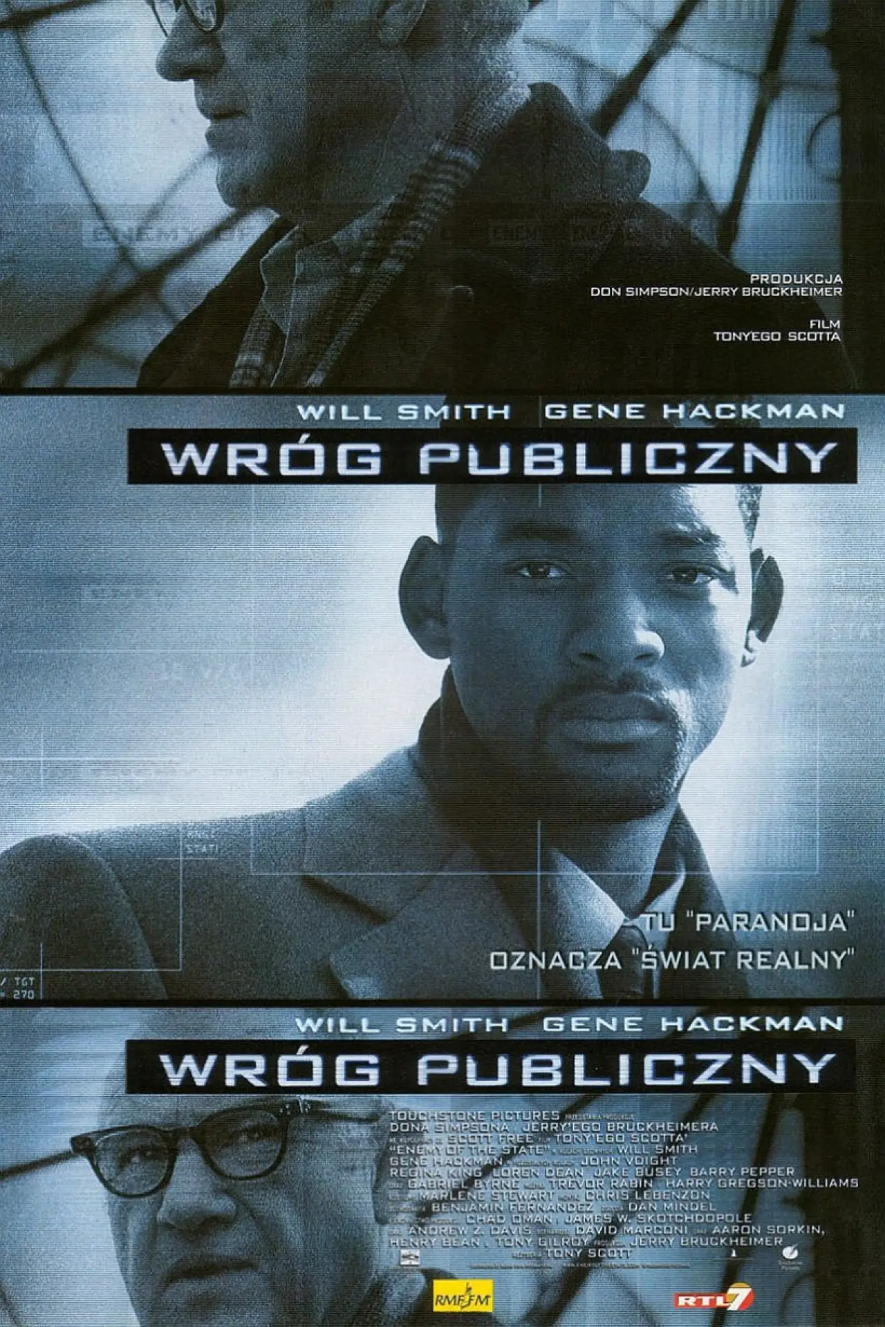 Plakat filmowy "Wróg publiczny"