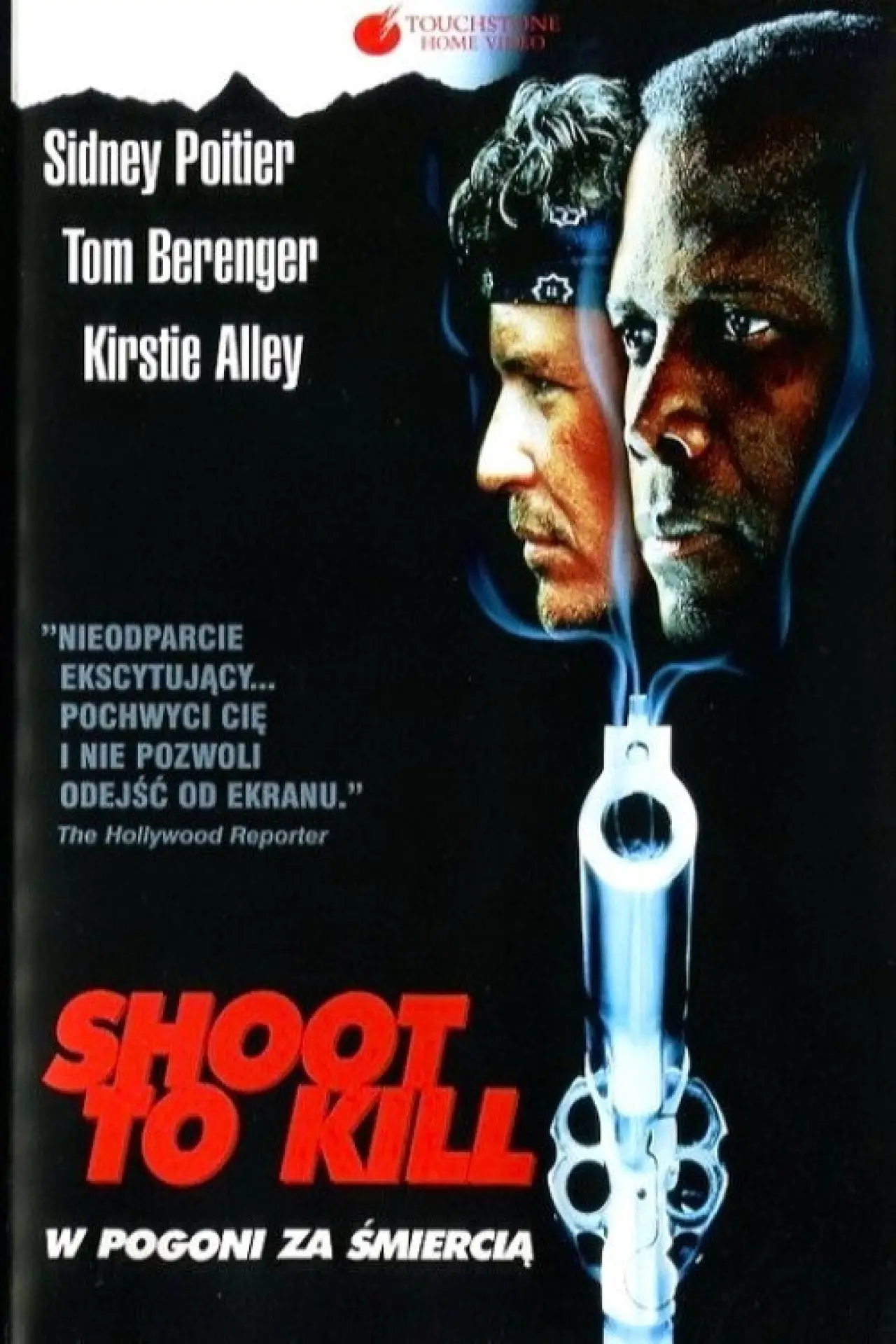 Plakat filmowy "W pogoni za śmiercią"