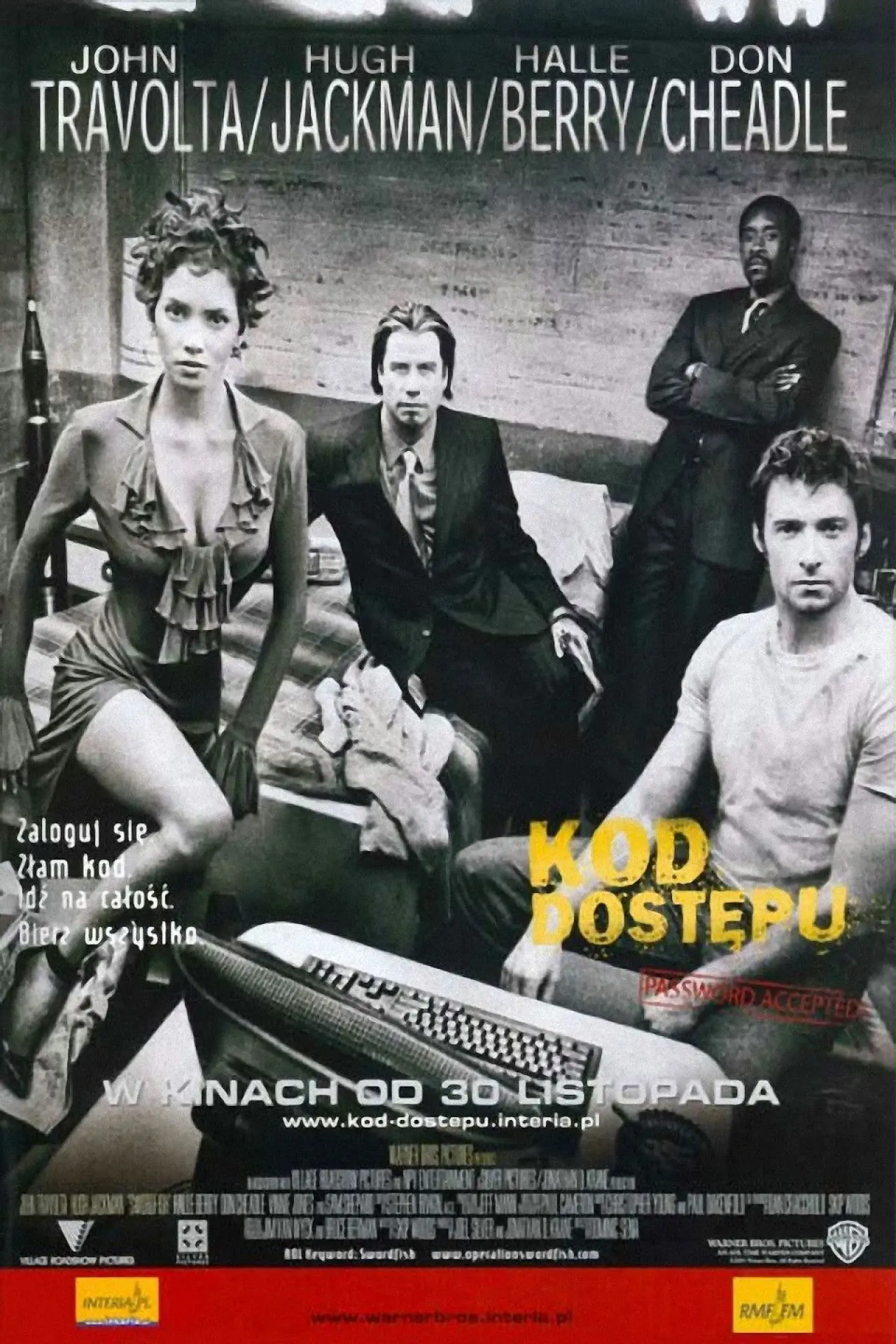 Plakat filmowy "Kod Dostępu"