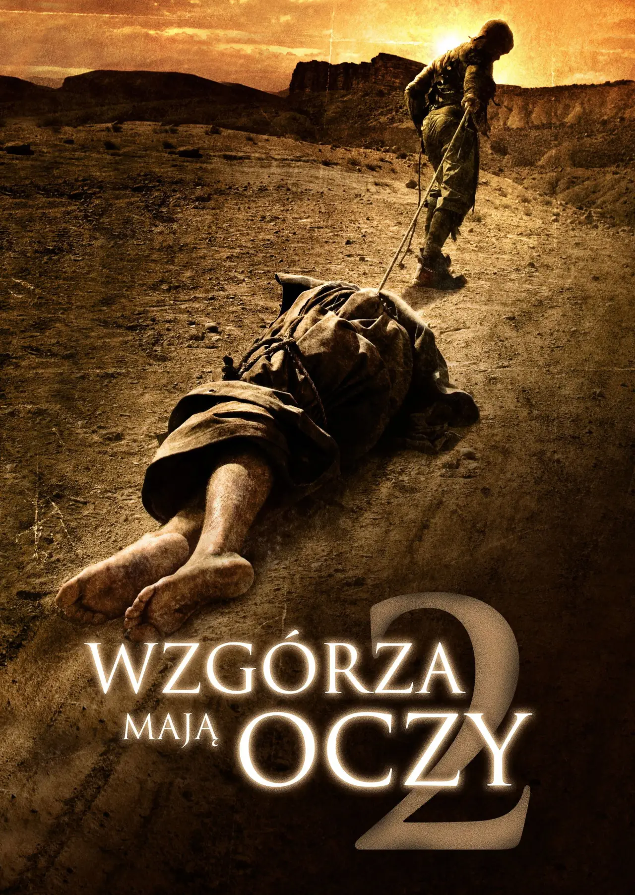 Plakat filmowy "Wzgórza Mają Oczy 2"