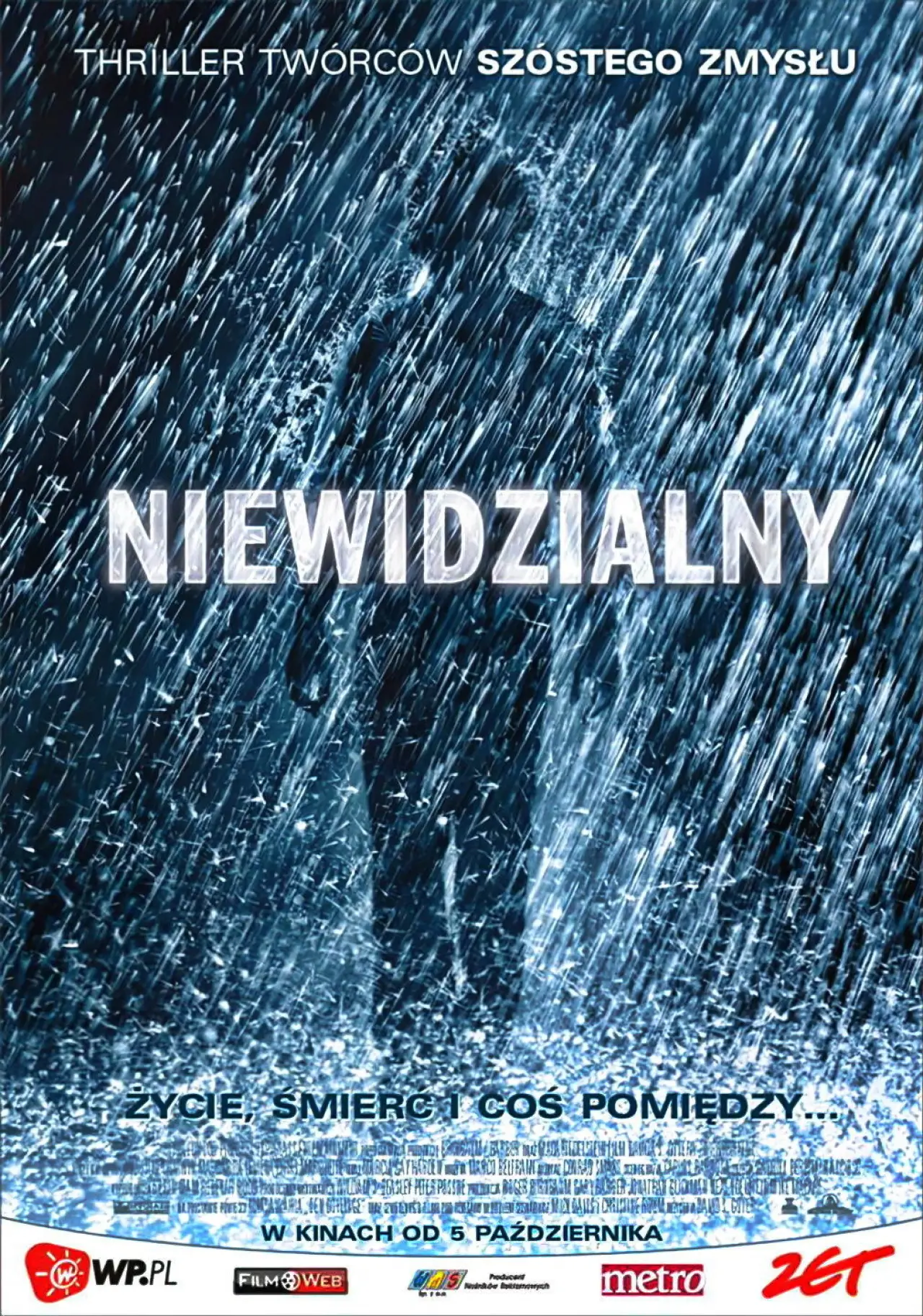 Plakat filmowy "Niewidzialny"