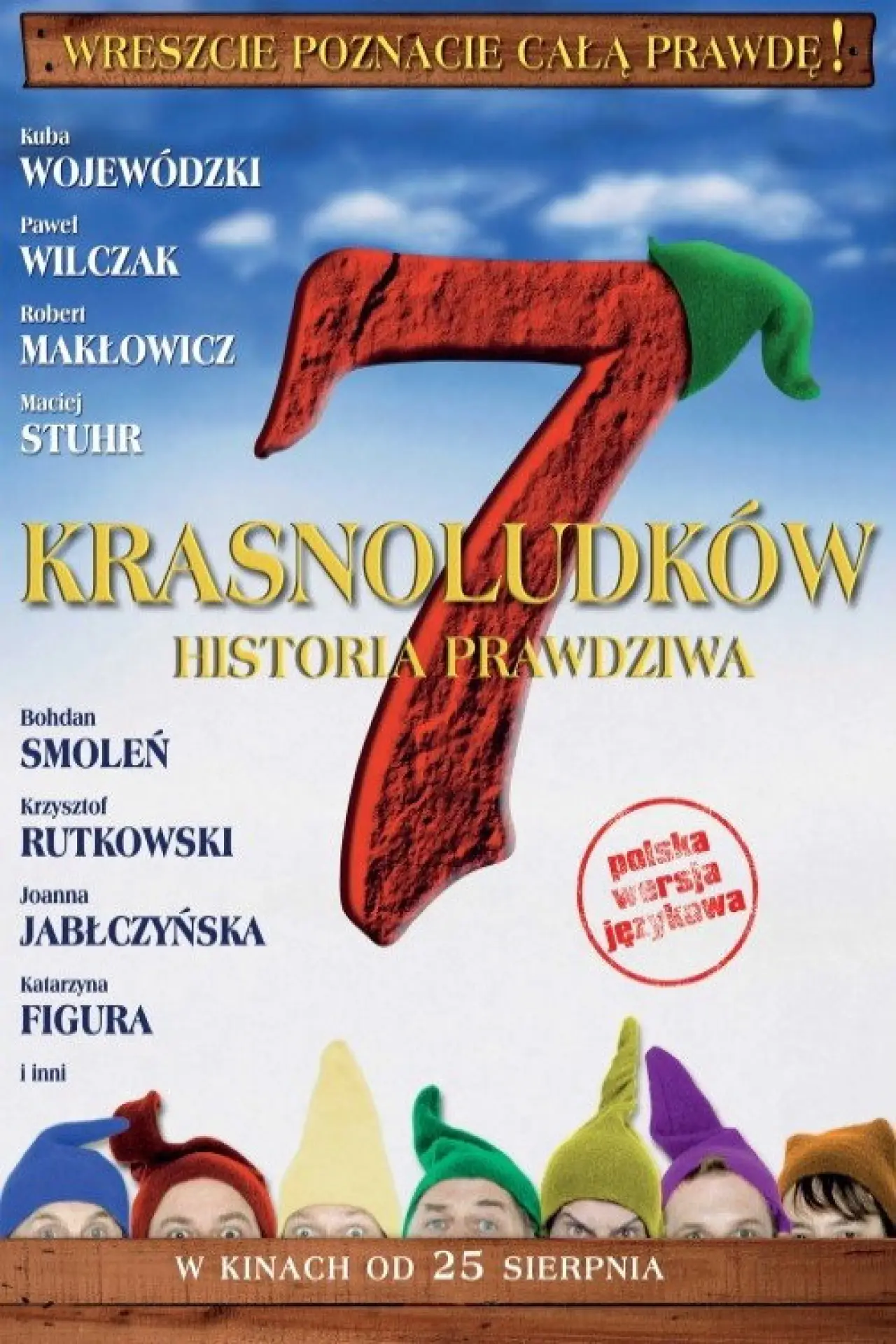 Plakat filmowy "7 krasnoludków - Historia prawdziwa"