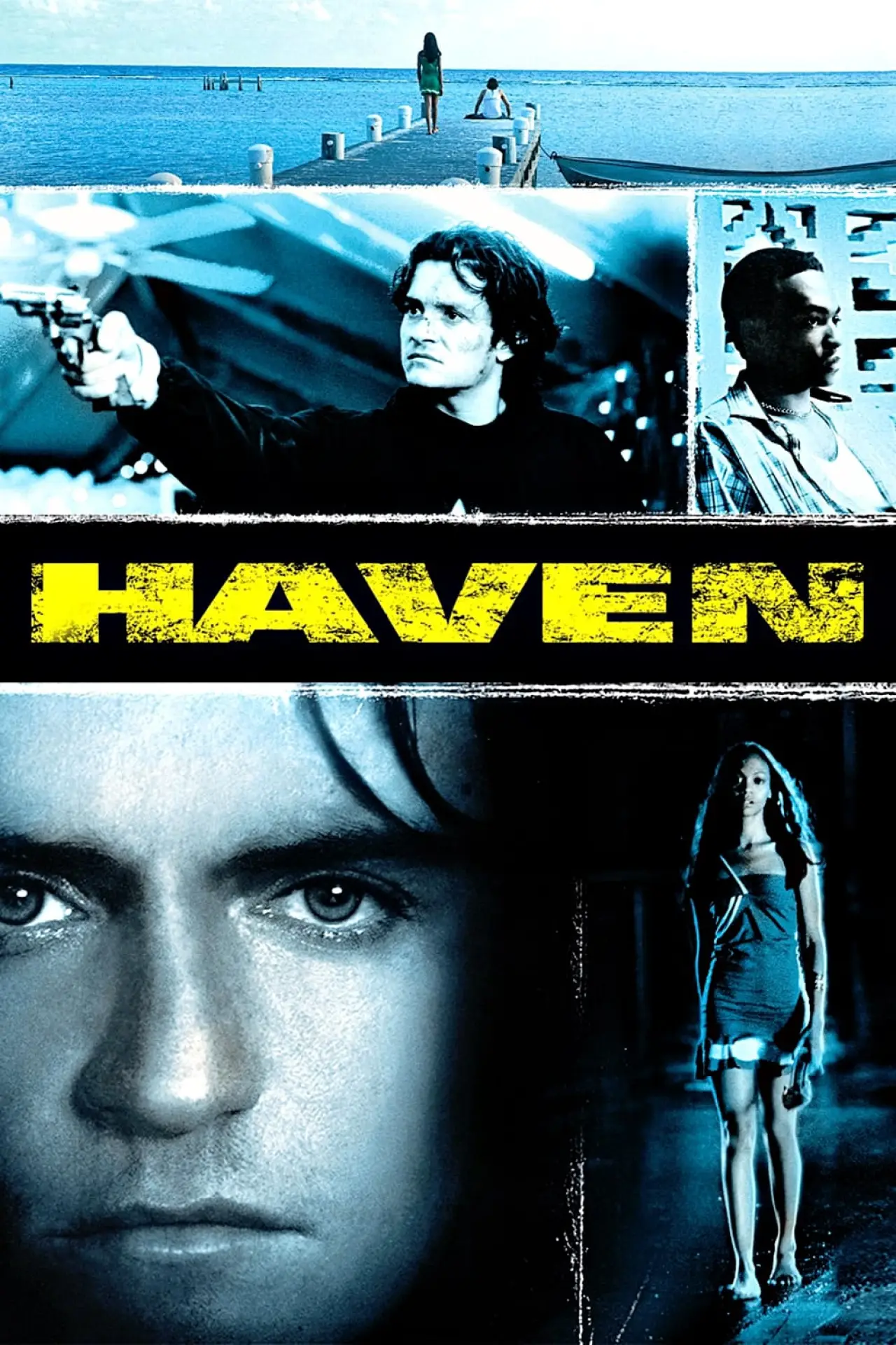 Plakat filmowy "Przystań"