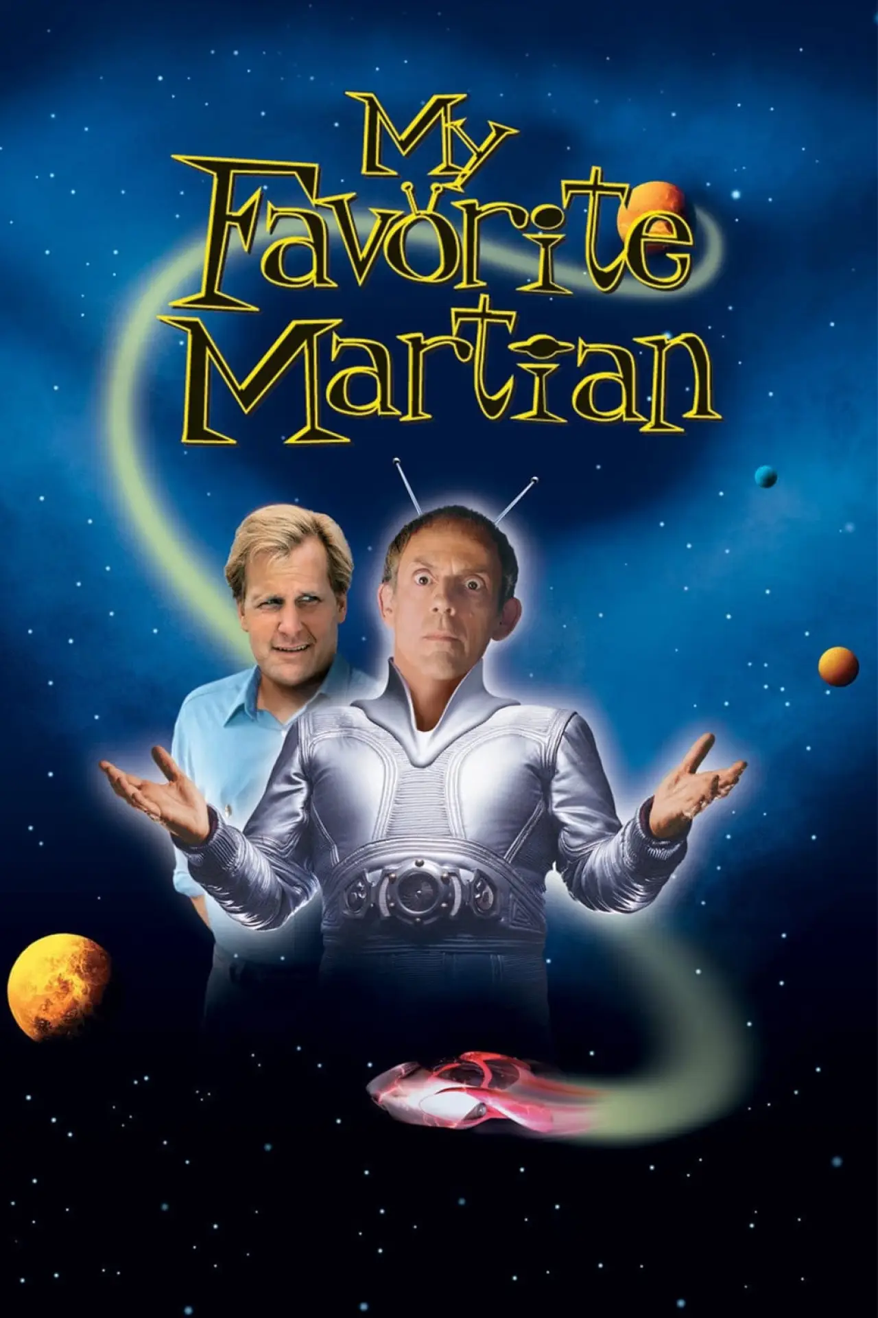 Plakat filmowy "Mój przyjaciel Marsjanin"