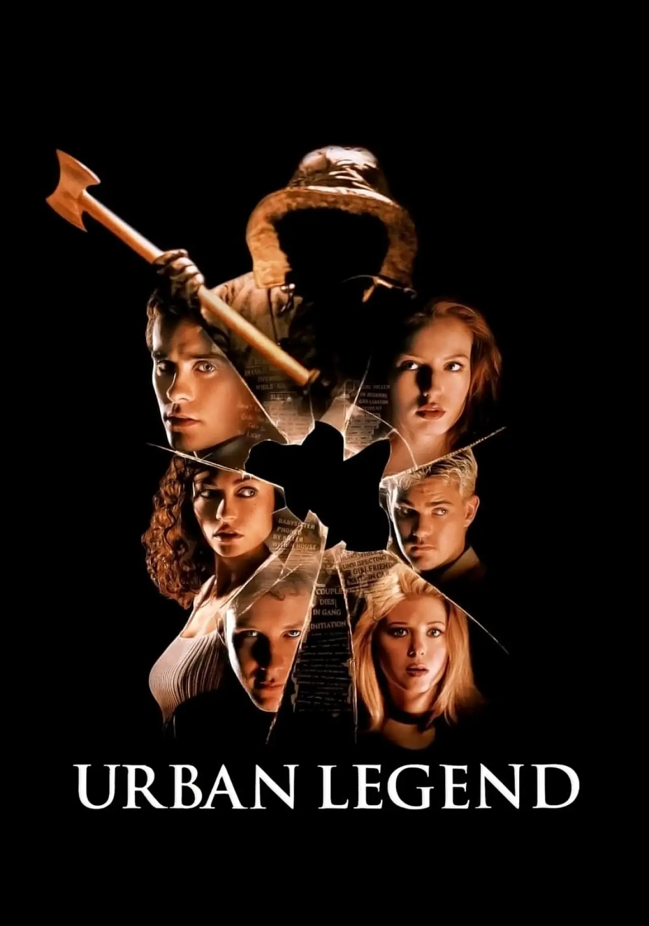 Plakat filmowy "Ulice strachu"