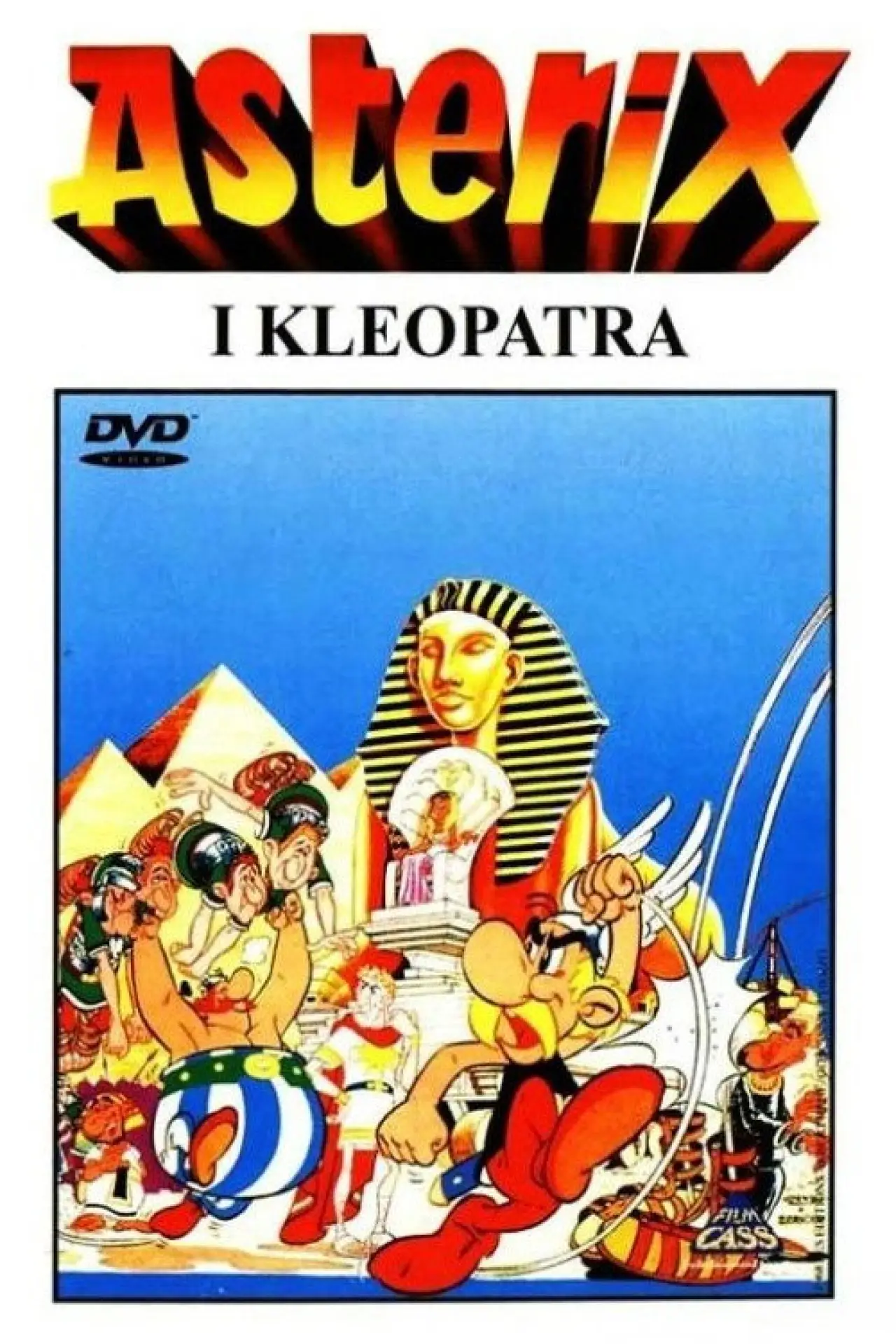 Plakat filmowy "Asteriks i Kleopatra"