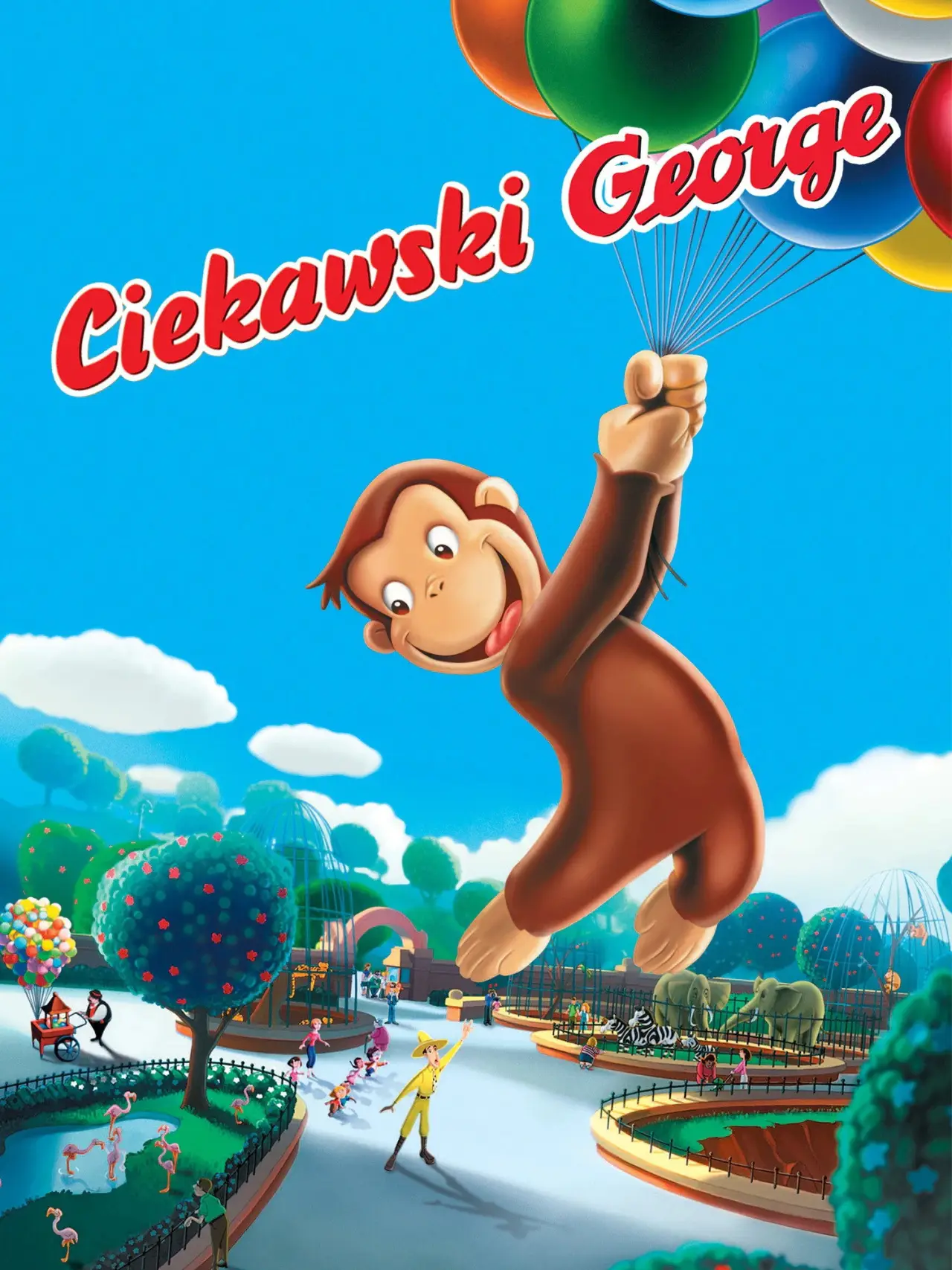 Plakat filmowy "Ciekawski George"