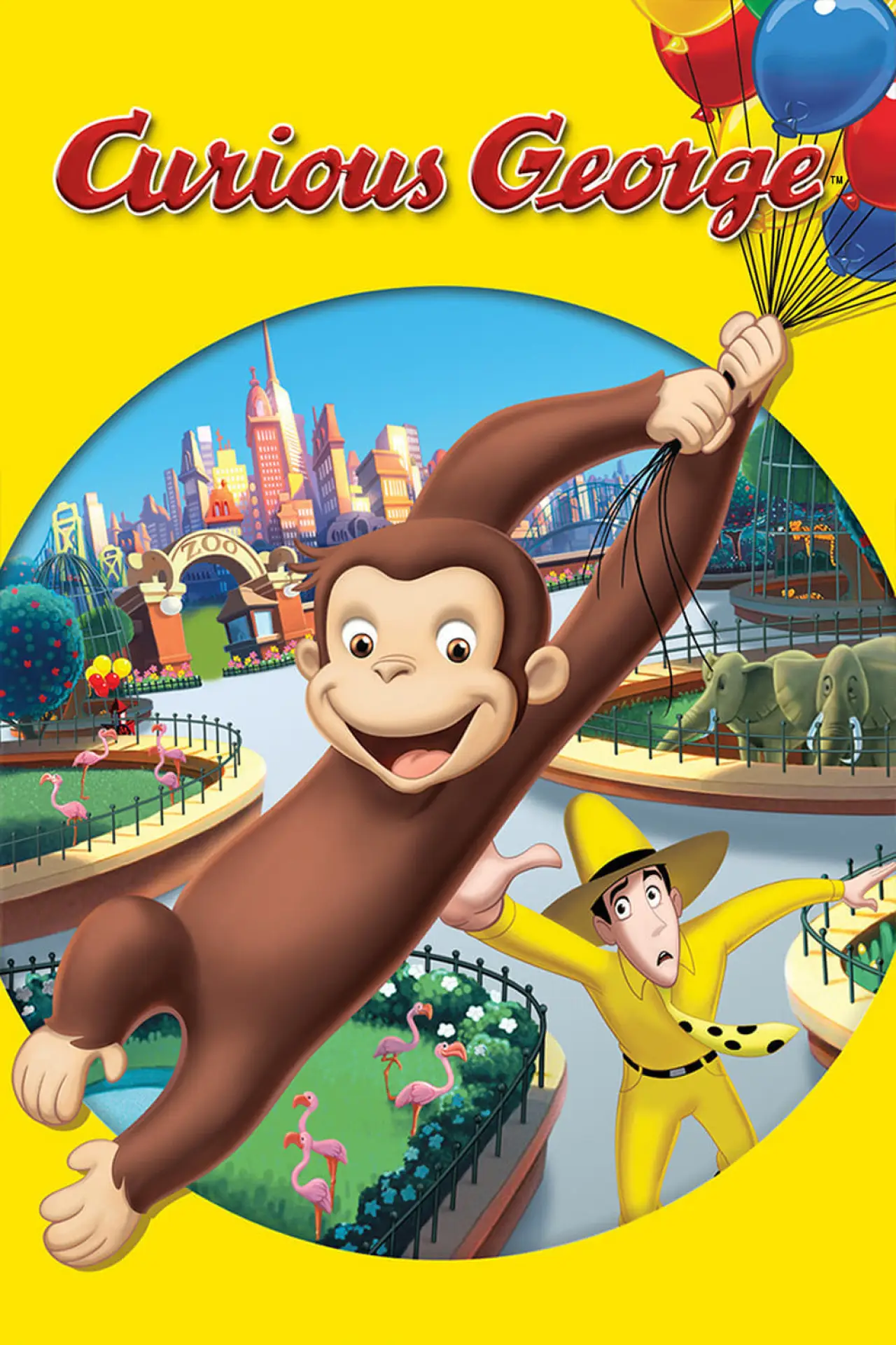 Plakat filmowy "Ciekawski George"