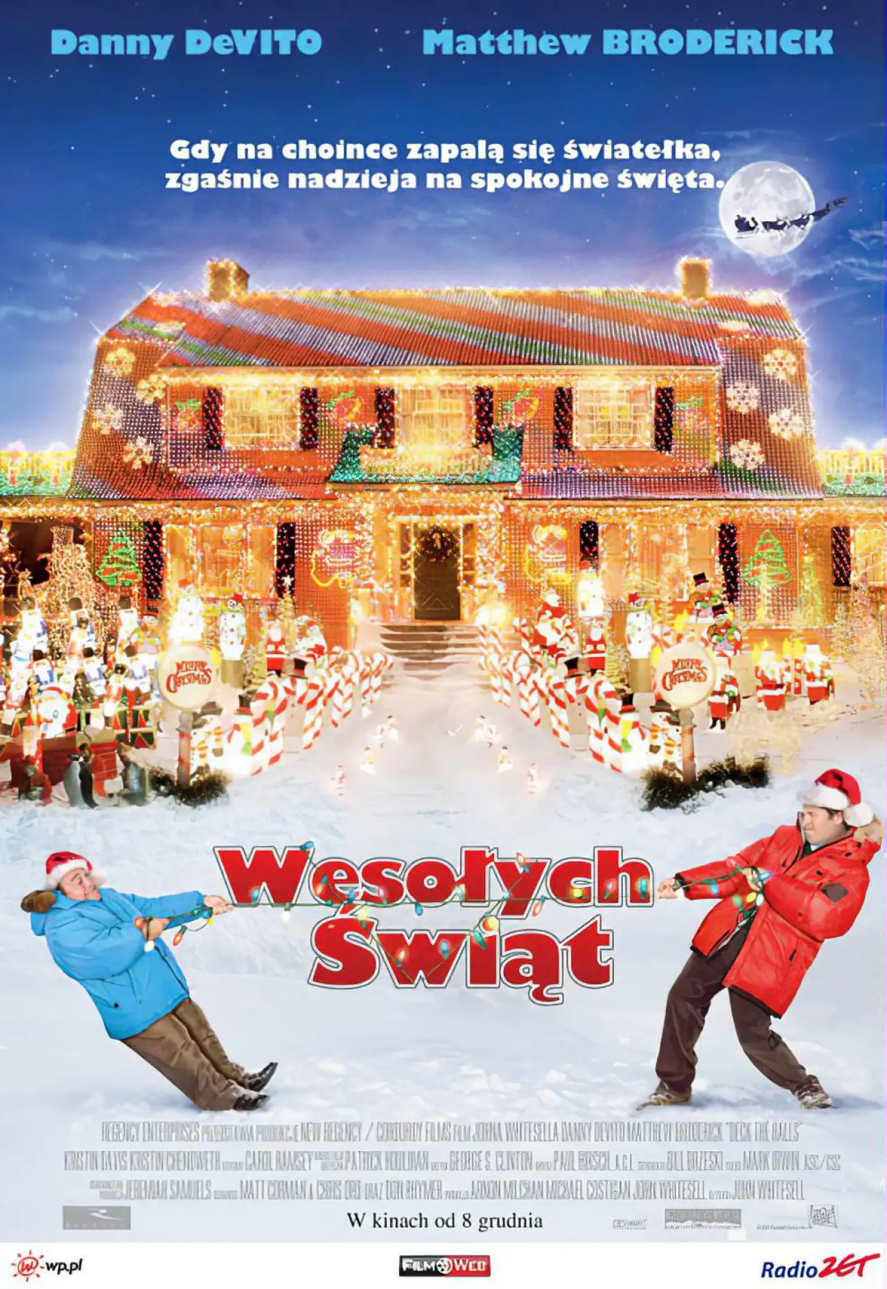 Plakat filmowy "Wesołych Świąt"