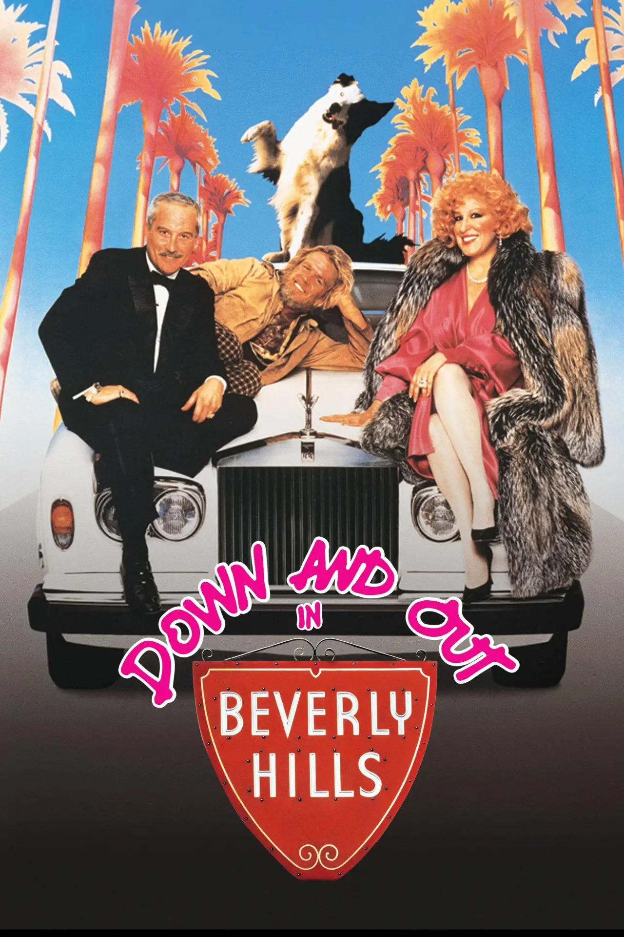 Plakat filmowy "Włóczęga z Beverly Hills"