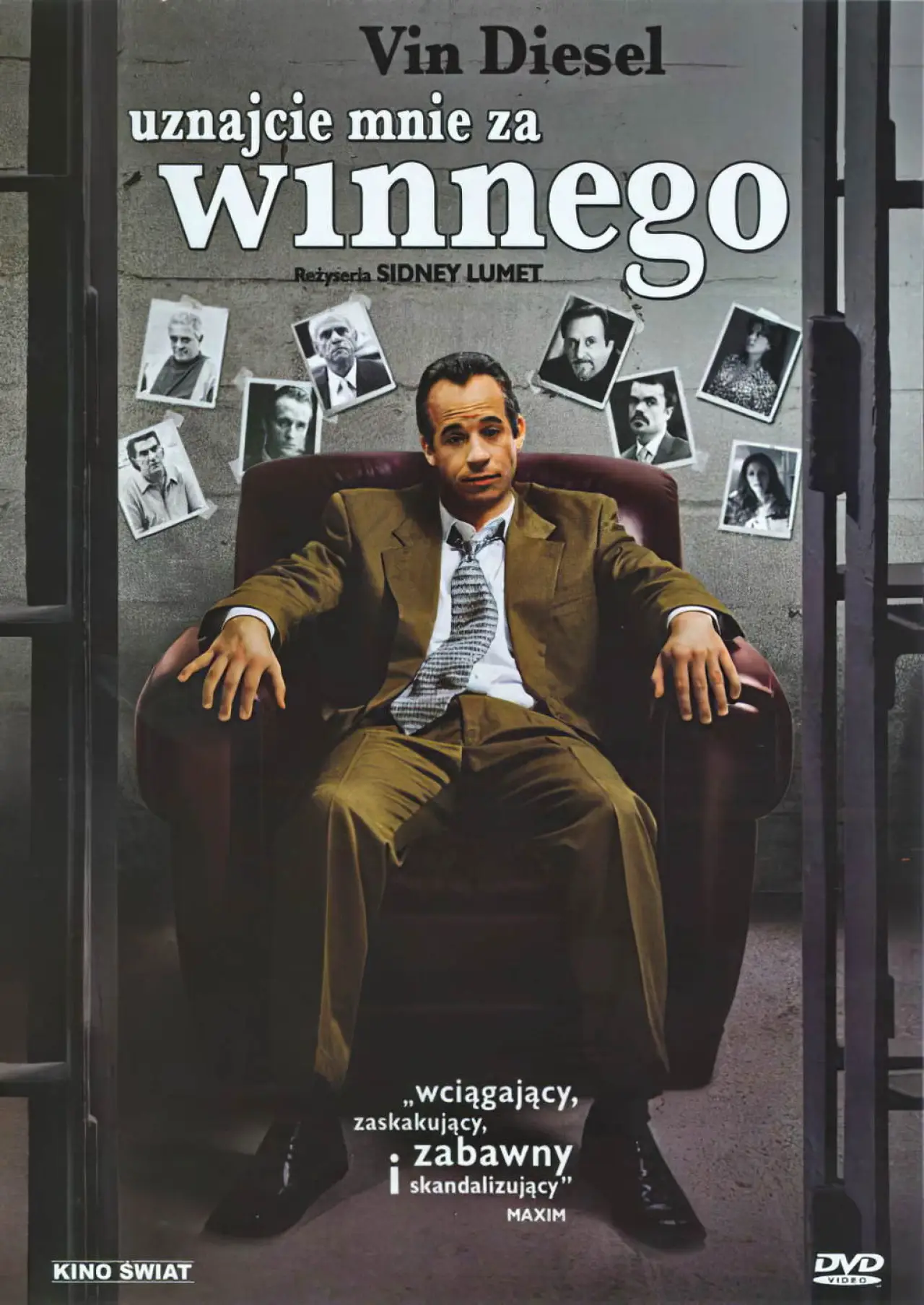 Plakat filmowy "Uznajcie mnie za winnego"