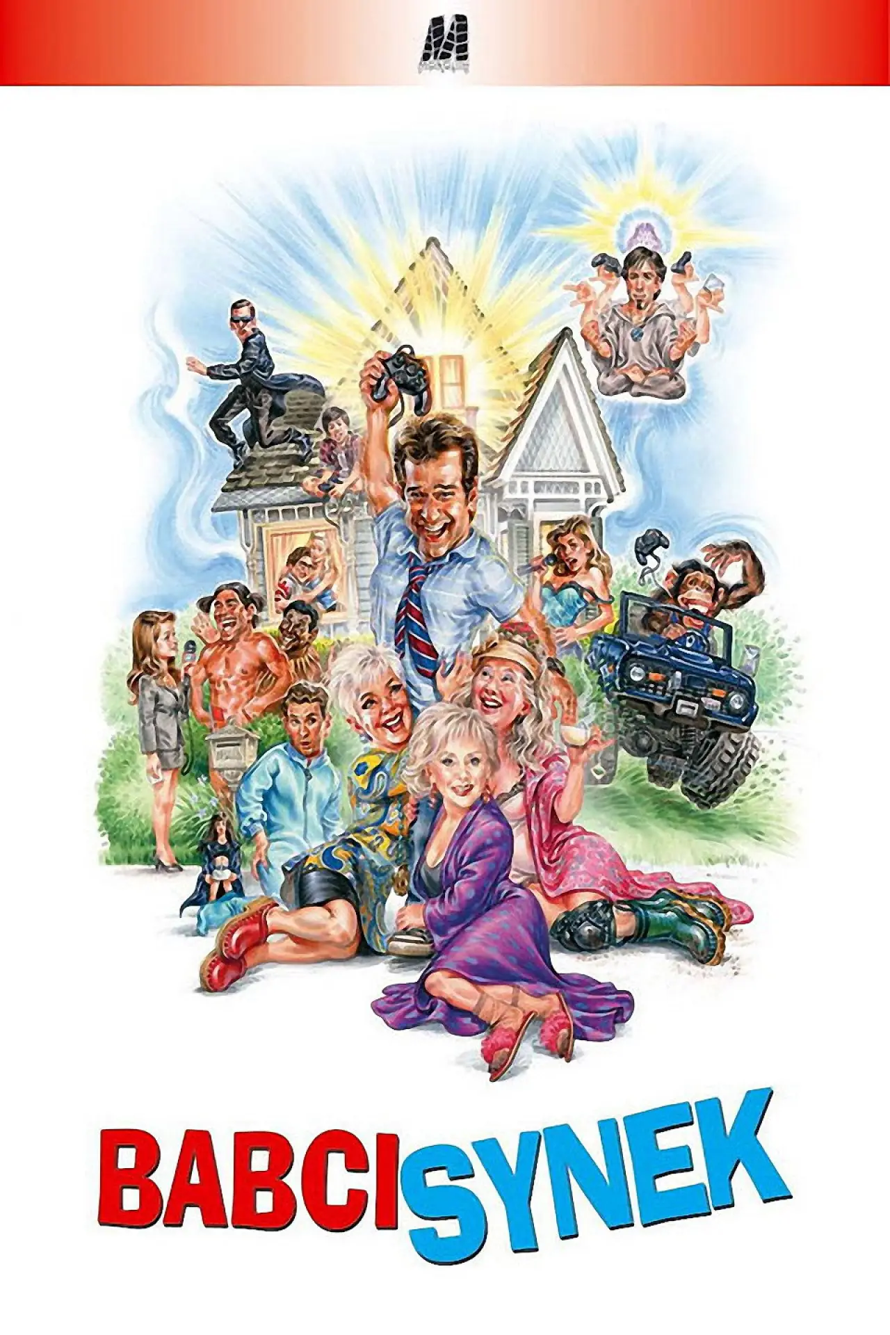 Plakat filmowy "Babcisynek"