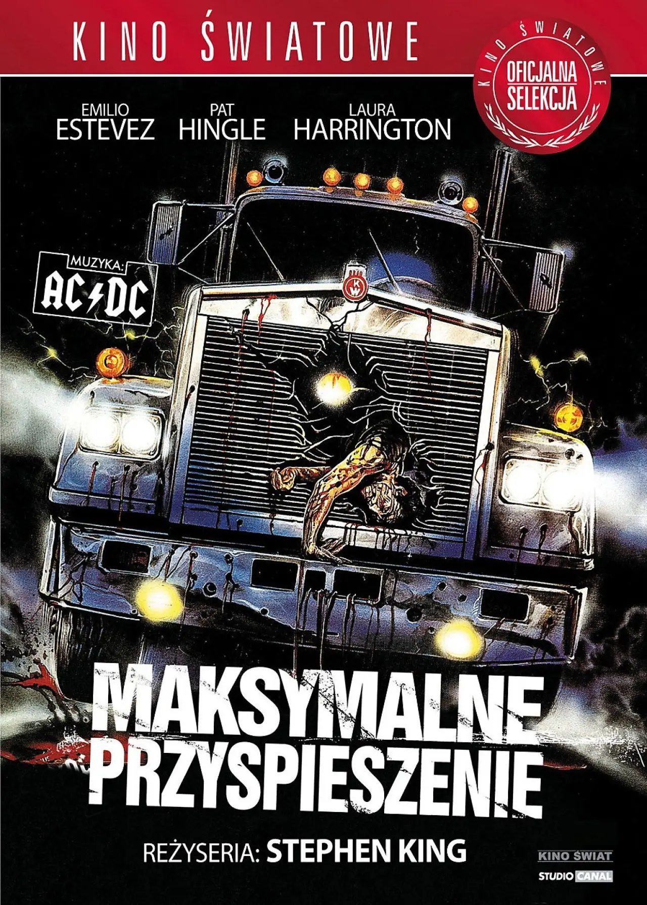 Plakat filmowy "Maksymalne przyspieszenie"