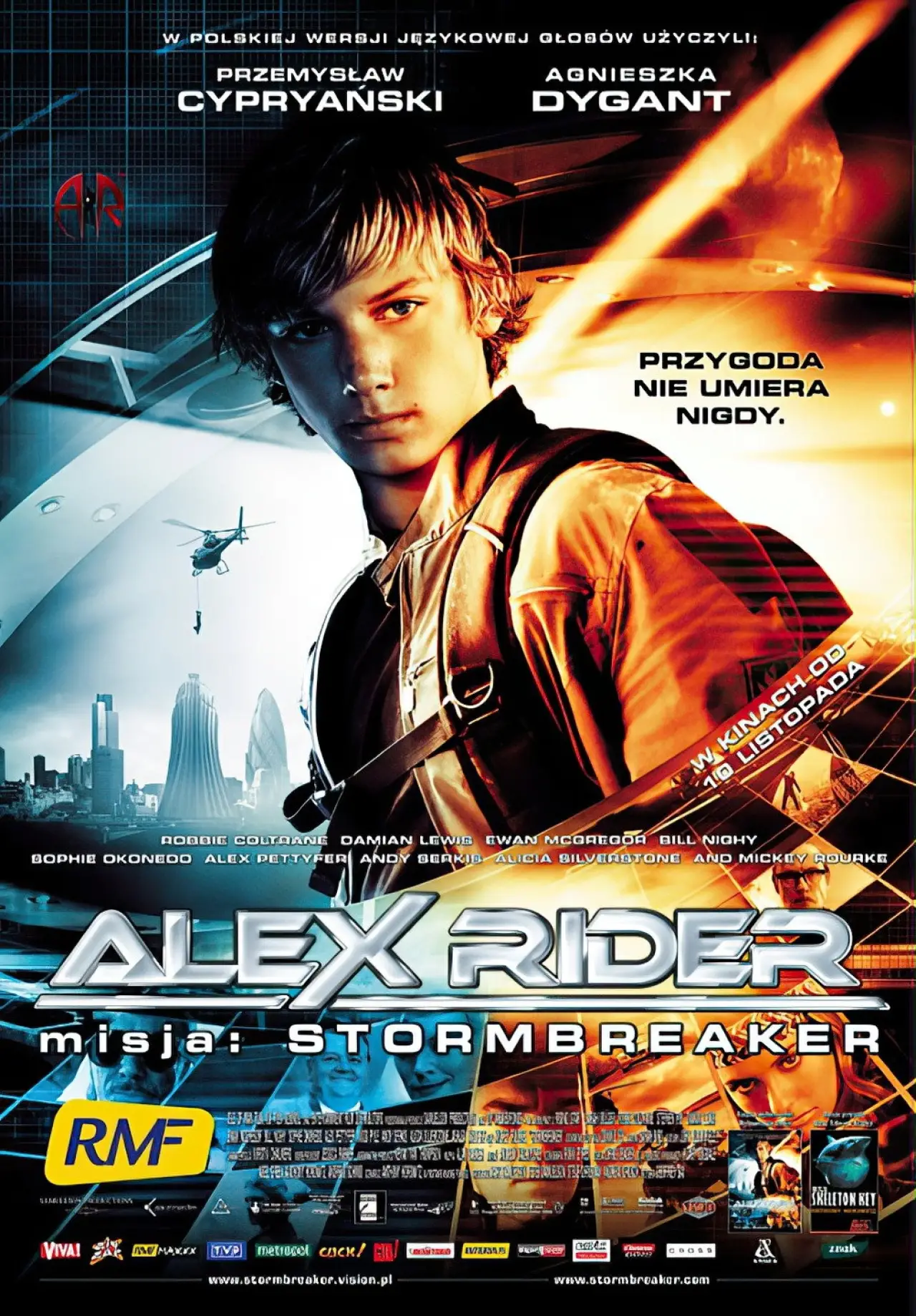 Plakat filmowy "Alex Rider: Misja Stormbreaker"