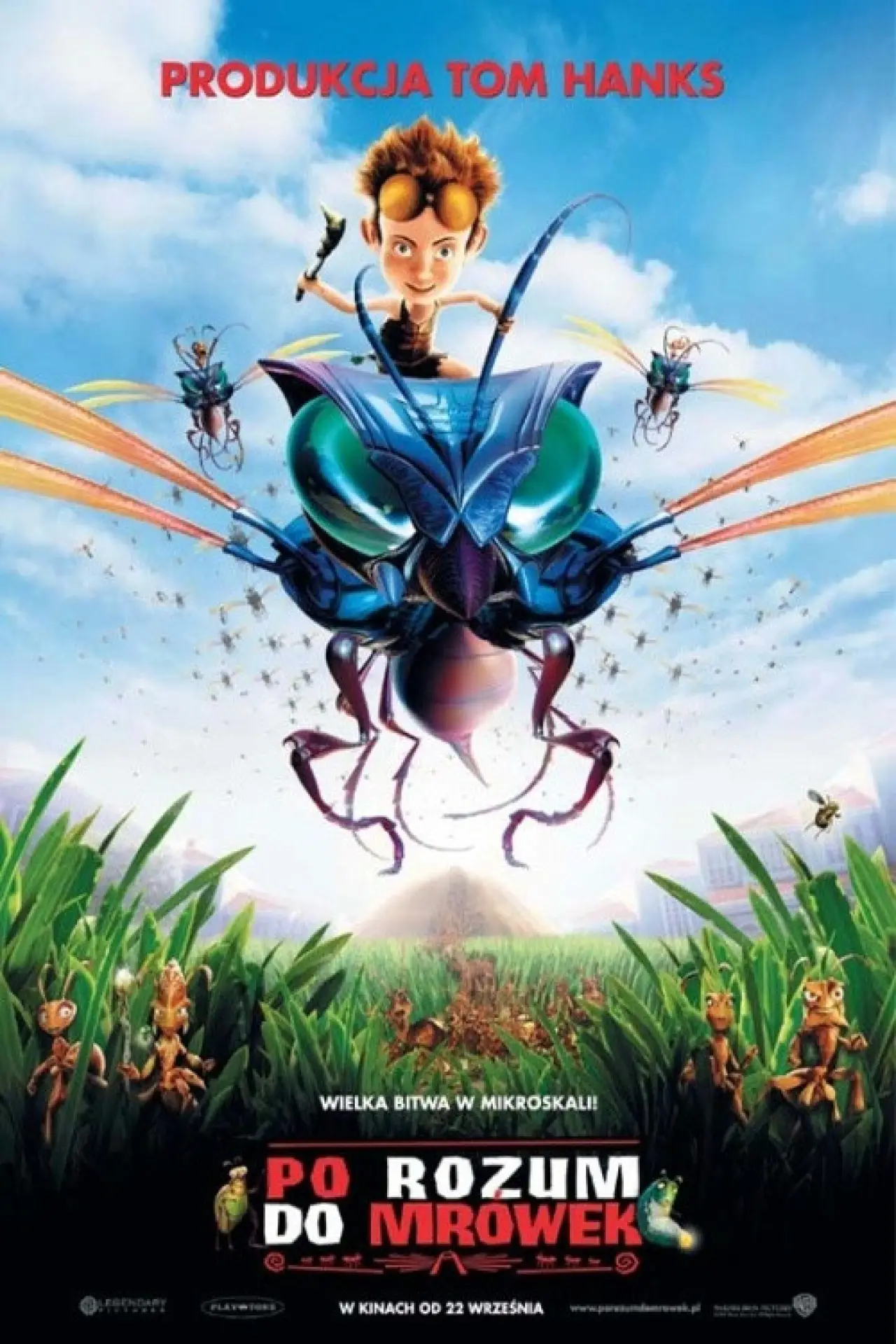 Plakat filmowy "Po rozum do mrówek"