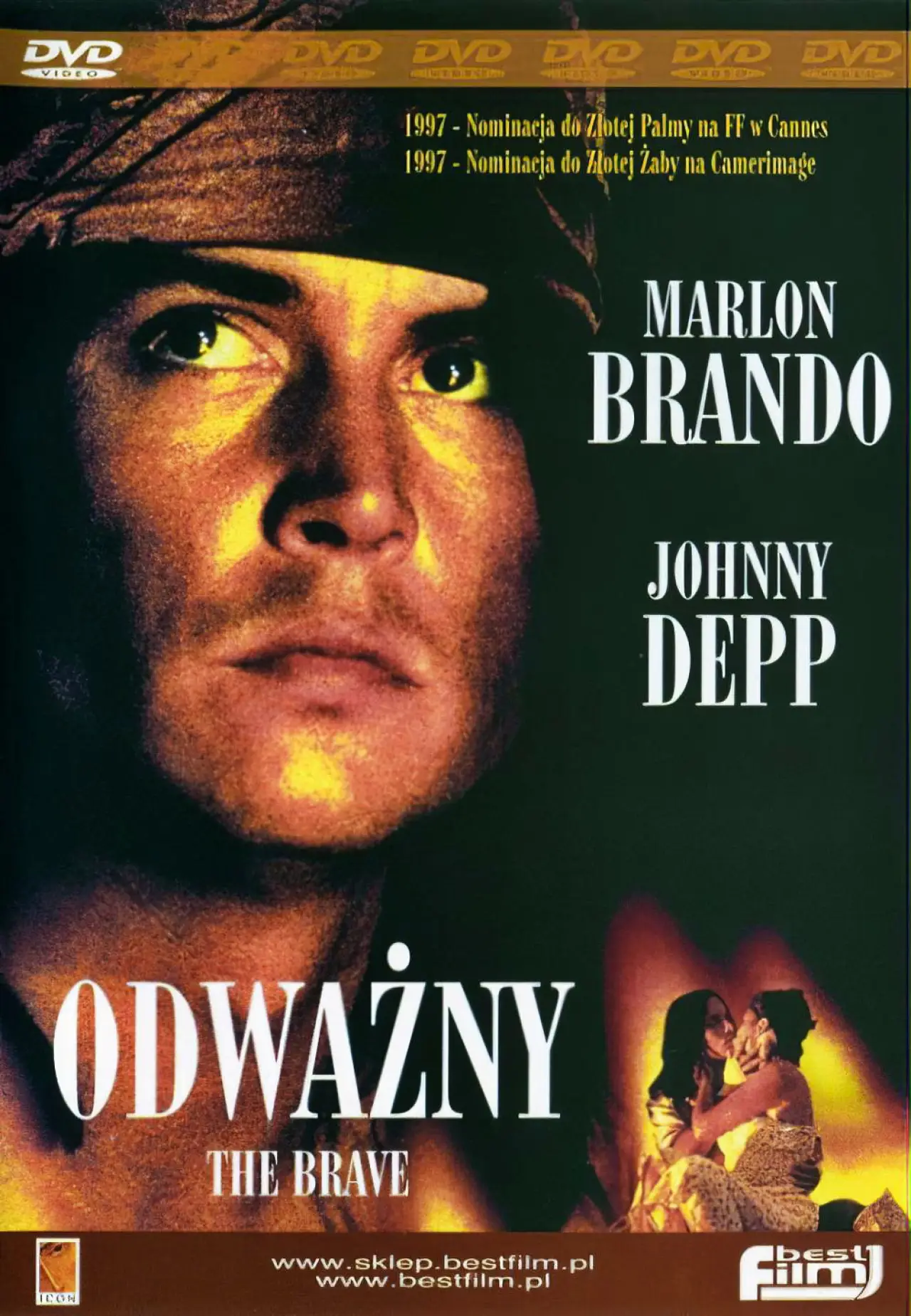 Plakat filmowy "Odważny"