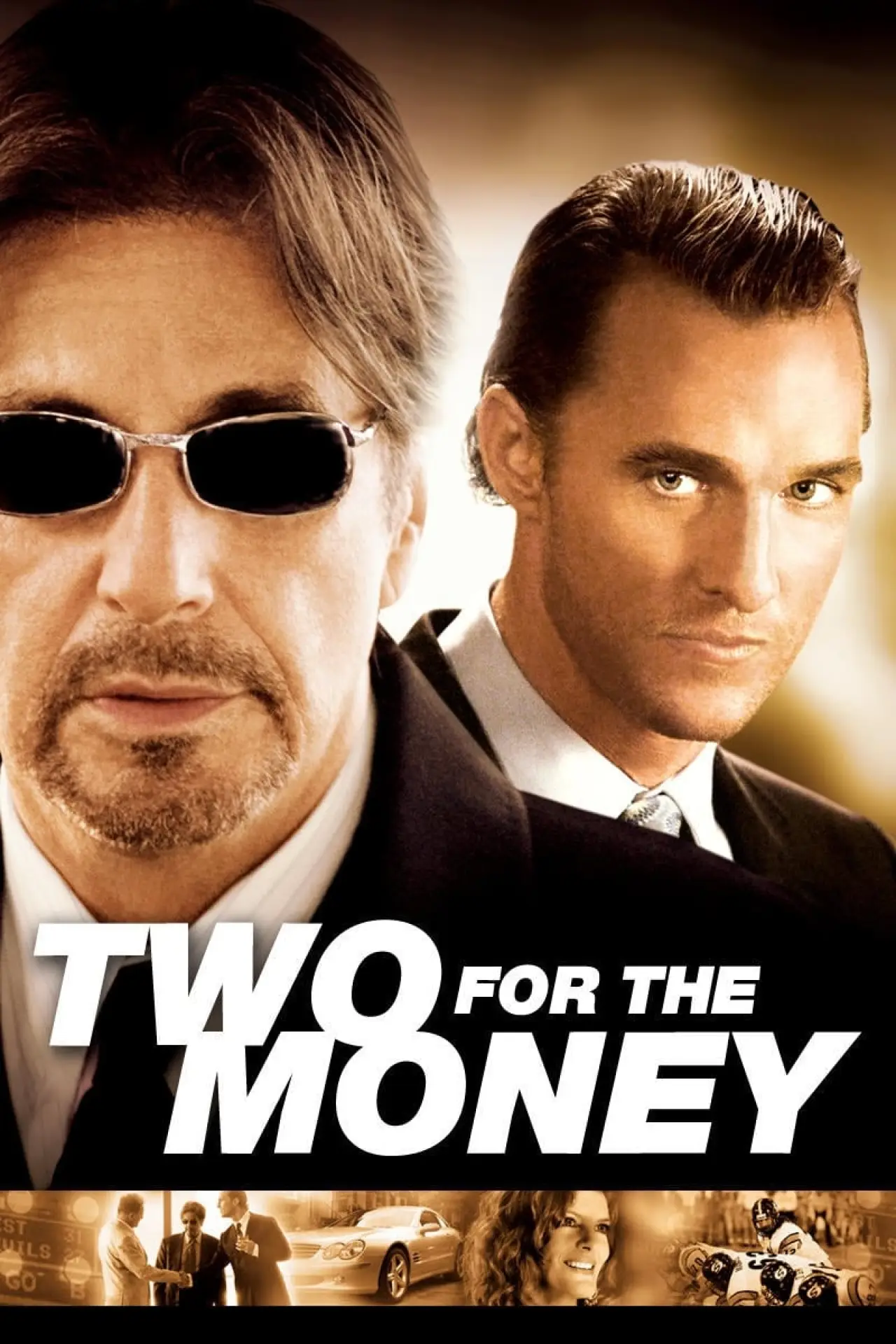 Plakat filmowy "Podwójna gra"