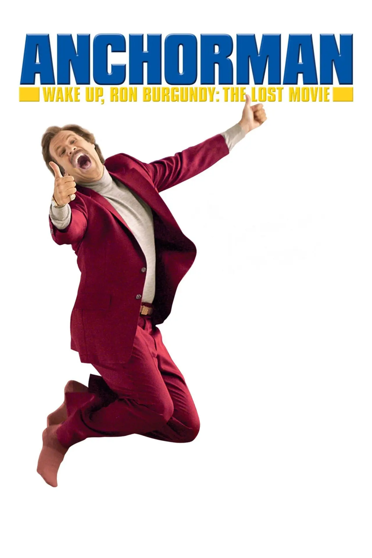 Plakat filmowy "Wake Up, Ron Burgundy: The Lost Movie"