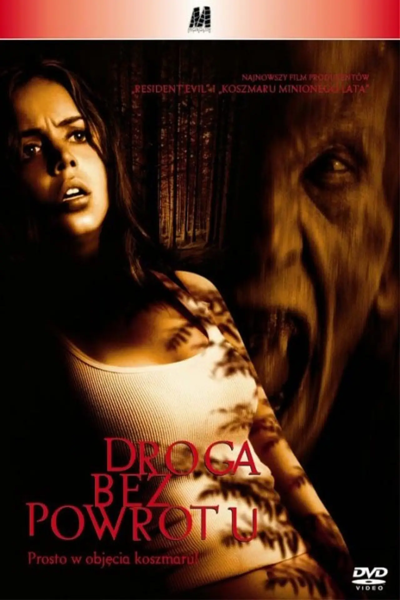 Plakat filmowy "Droga bez powrotu"