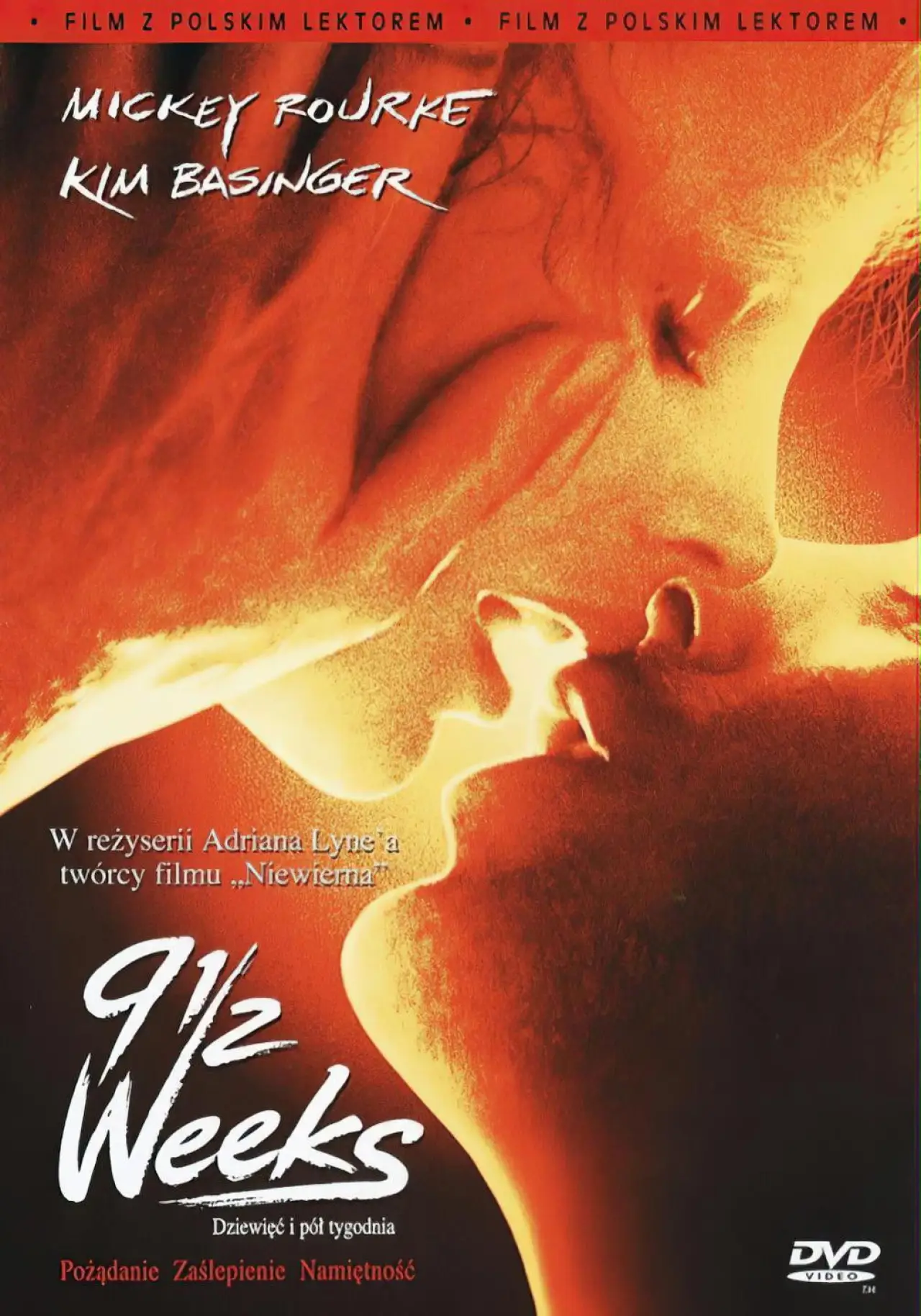 Plakat filmowy "9 1/2 tygodnia"