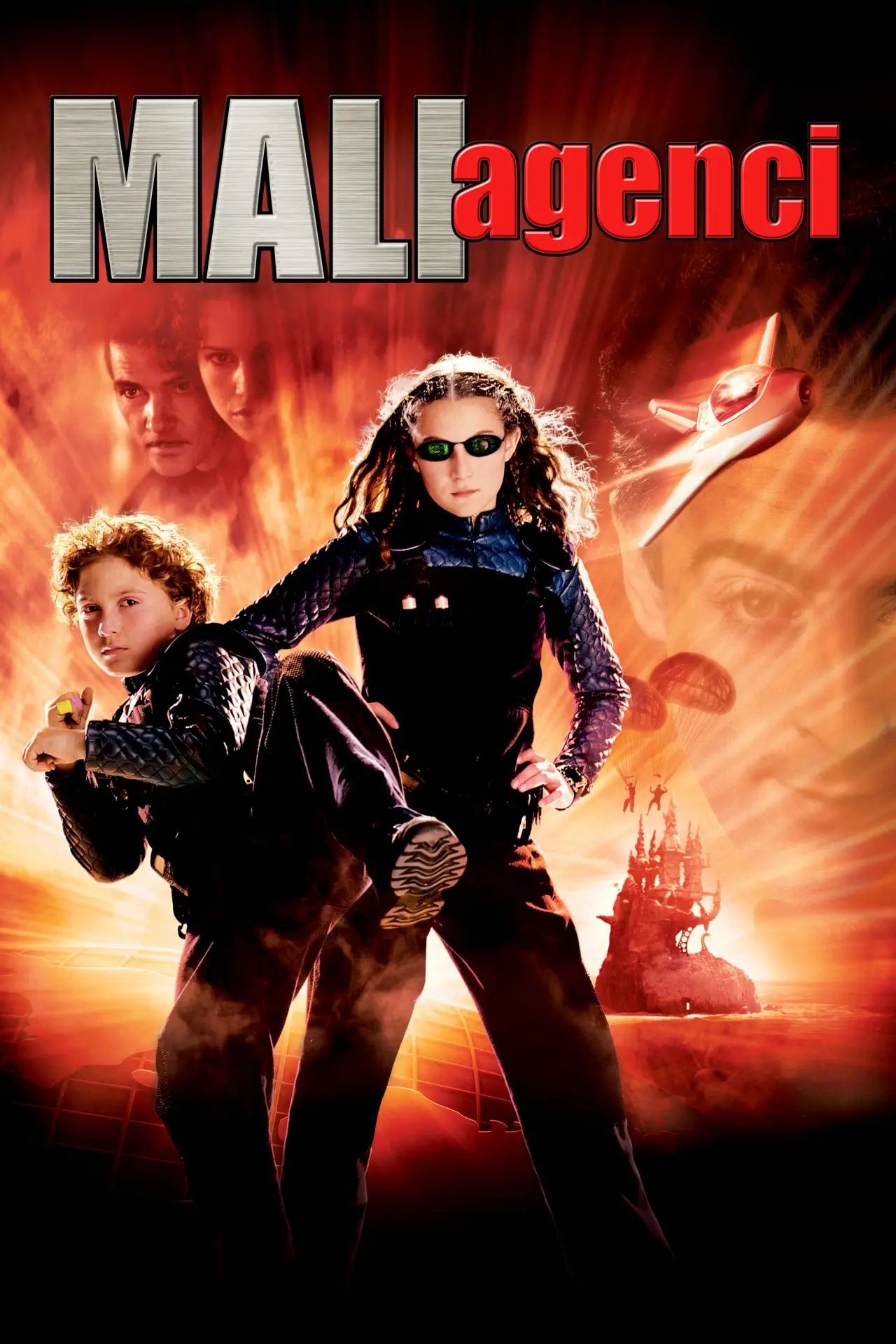 Plakat filmowy "Mali agenci"