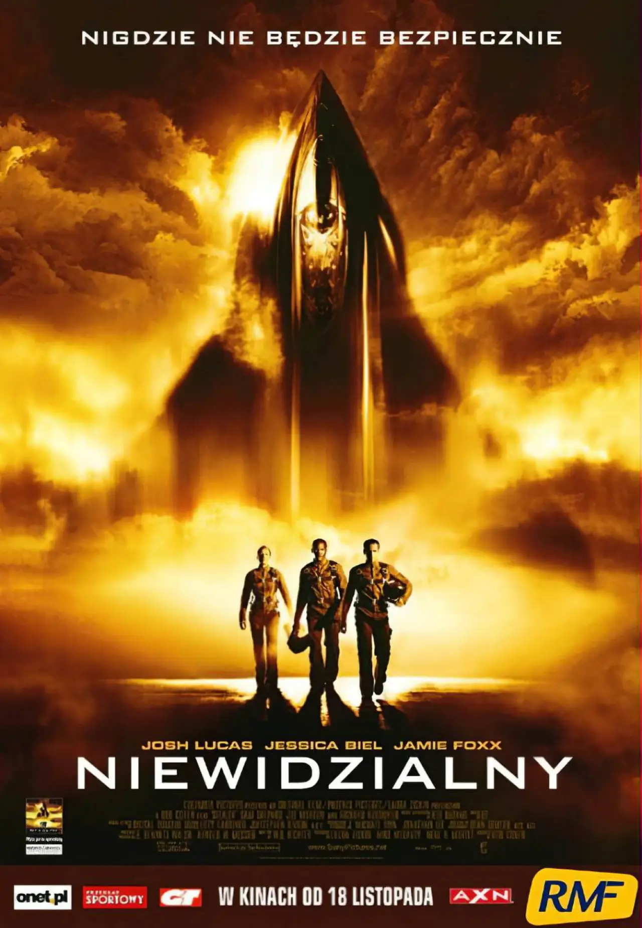 Plakat filmowy "Niewidzialny"