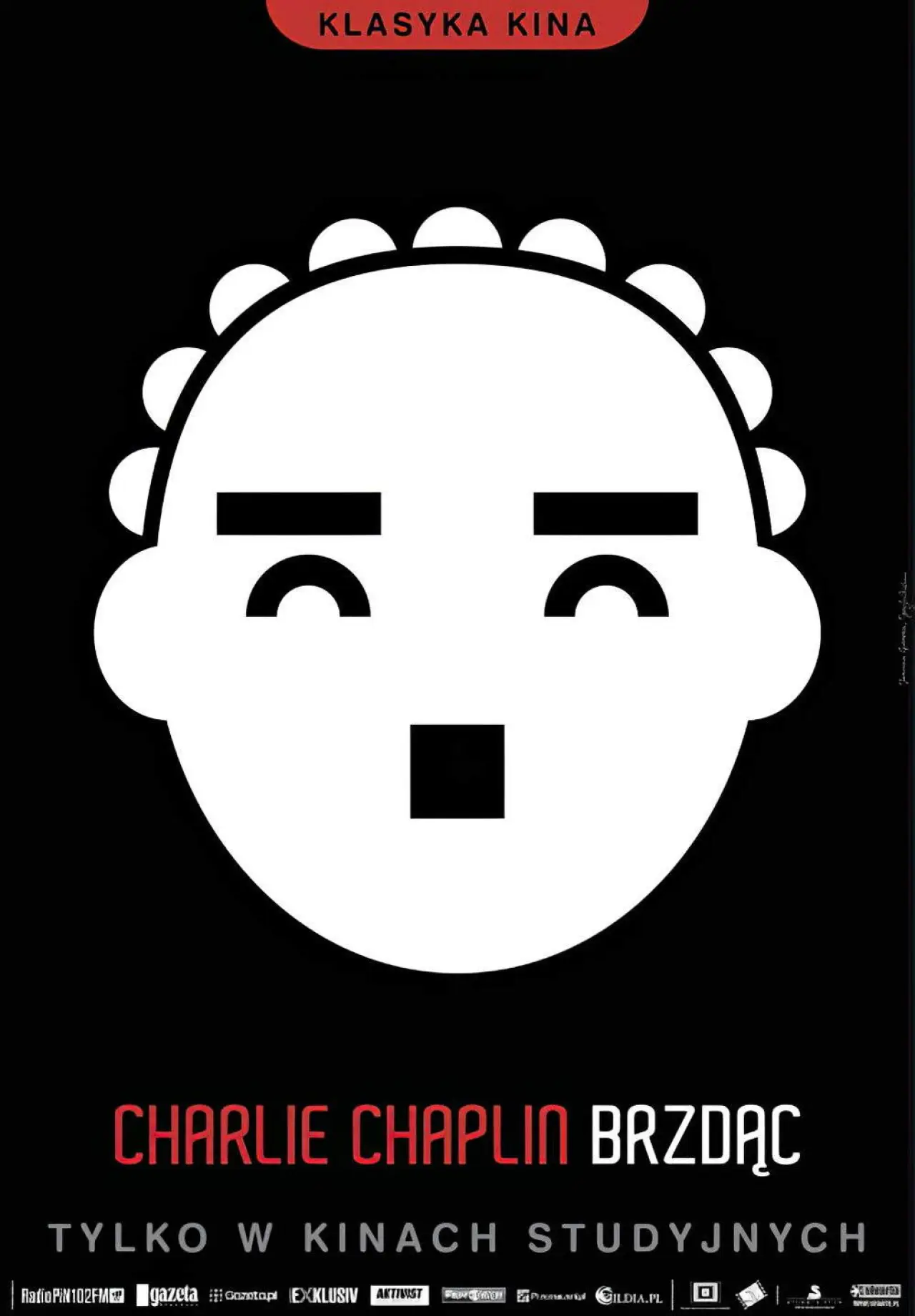 Plakat filmowy "Brzdąc"