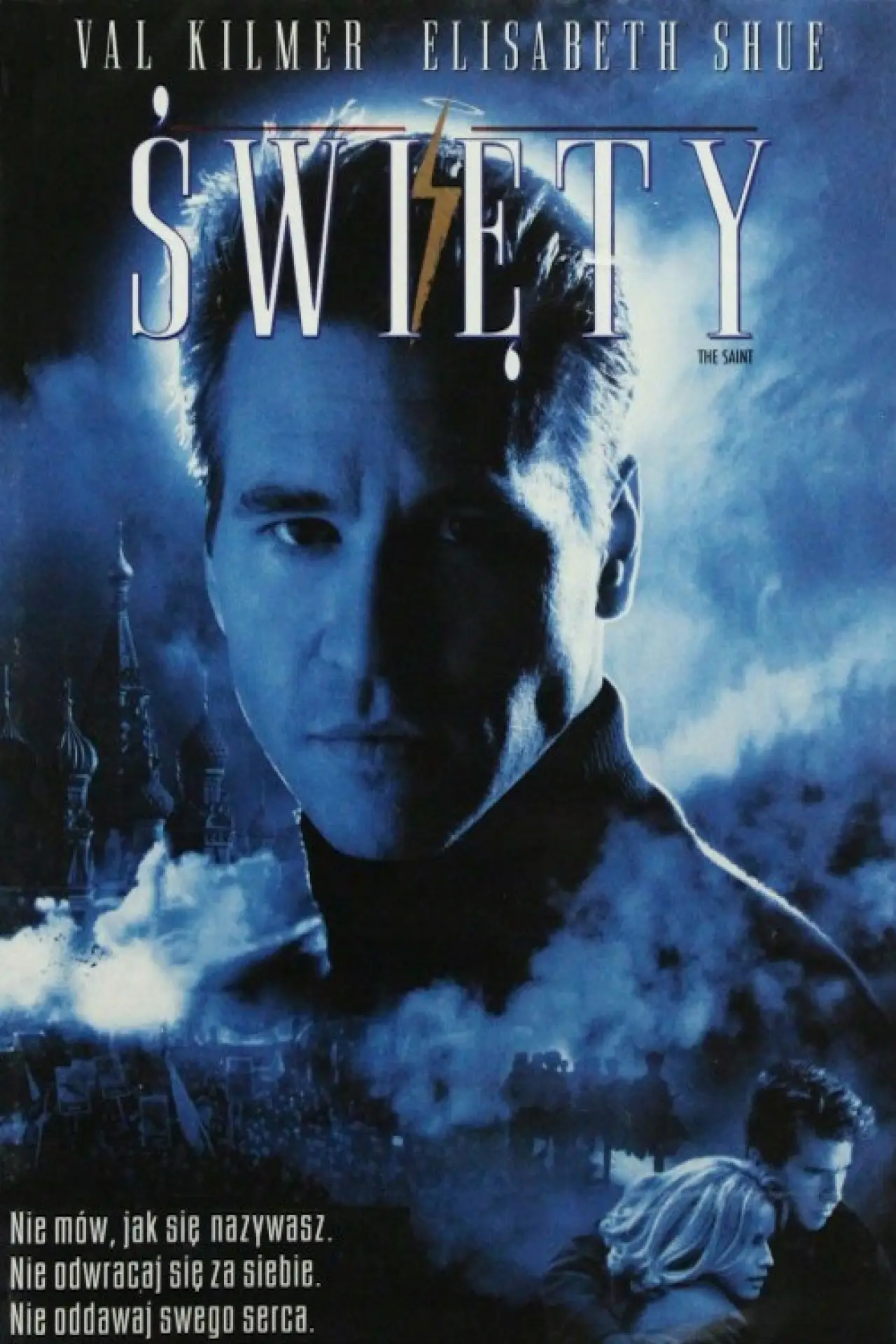 Plakat filmowy "Święty"