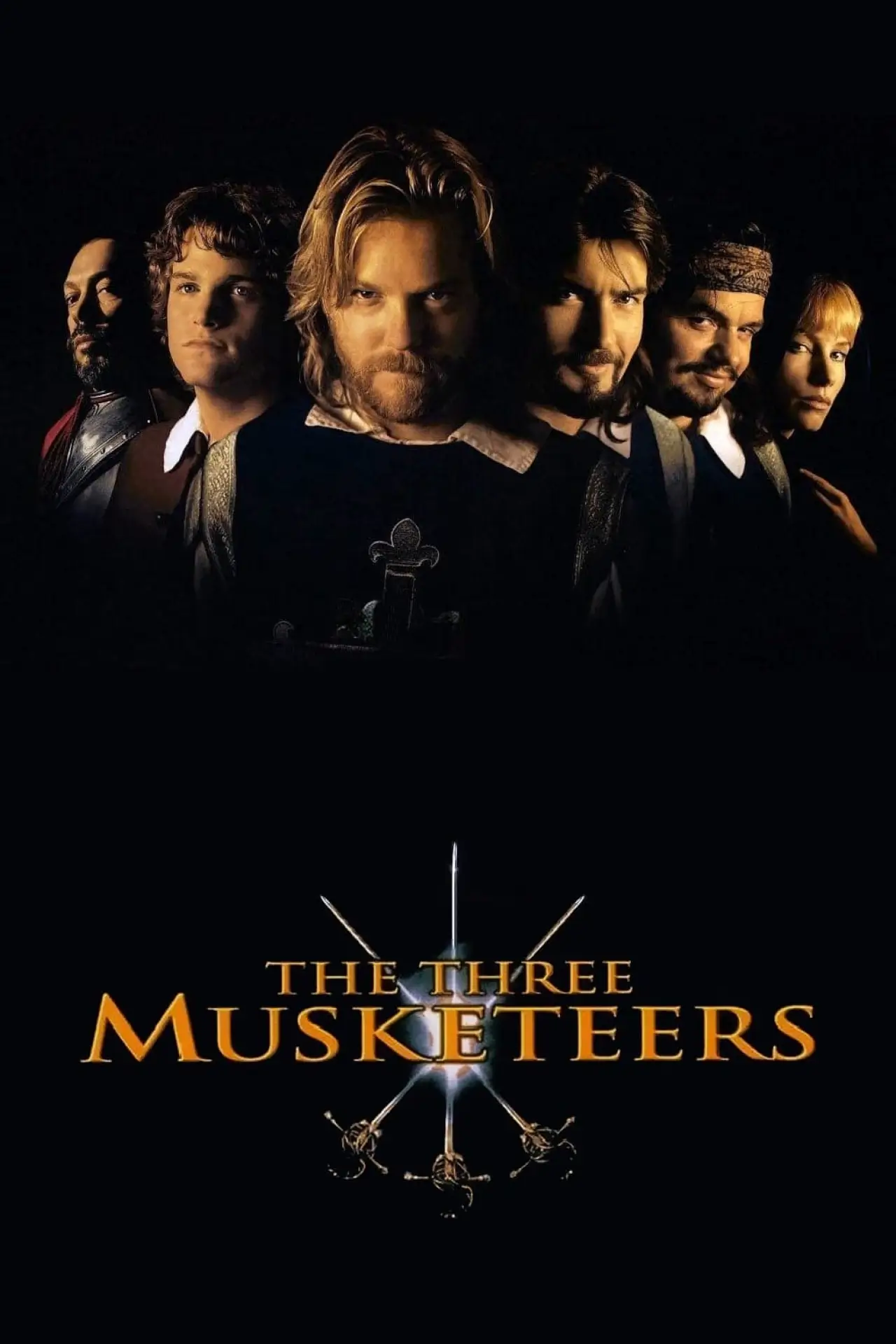 Plakat filmowy "Trzej muszkieterowie"