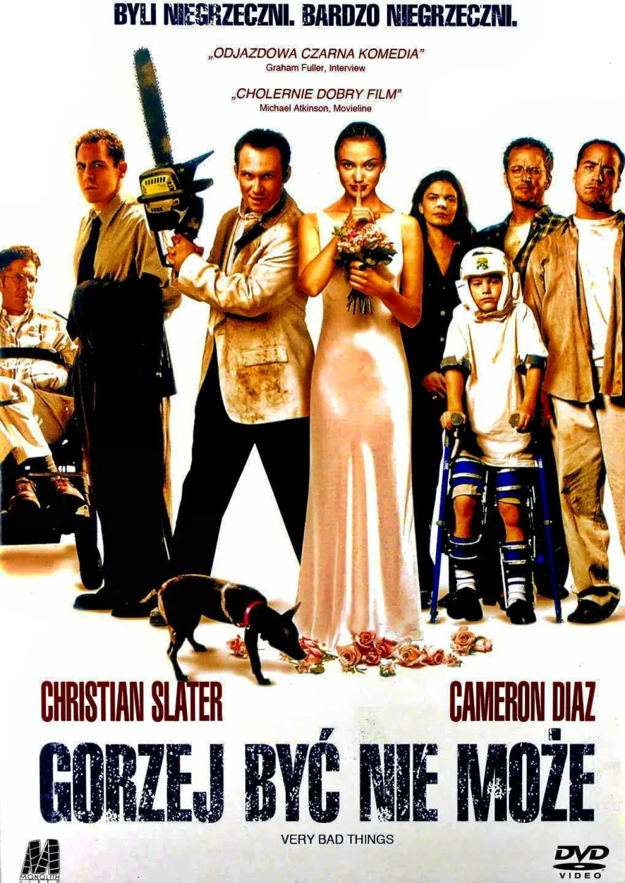 Plakat filmowy "Gorzej być nie może"