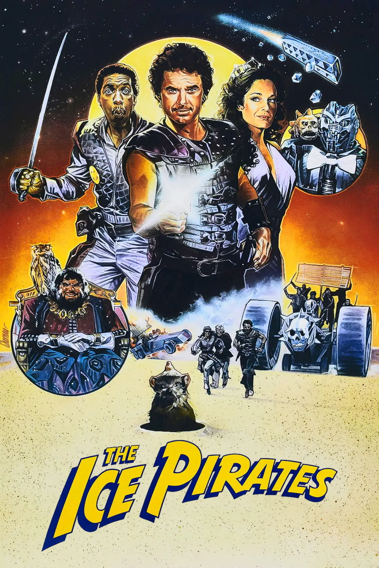 Plakat filmowy "Lodowi piraci"