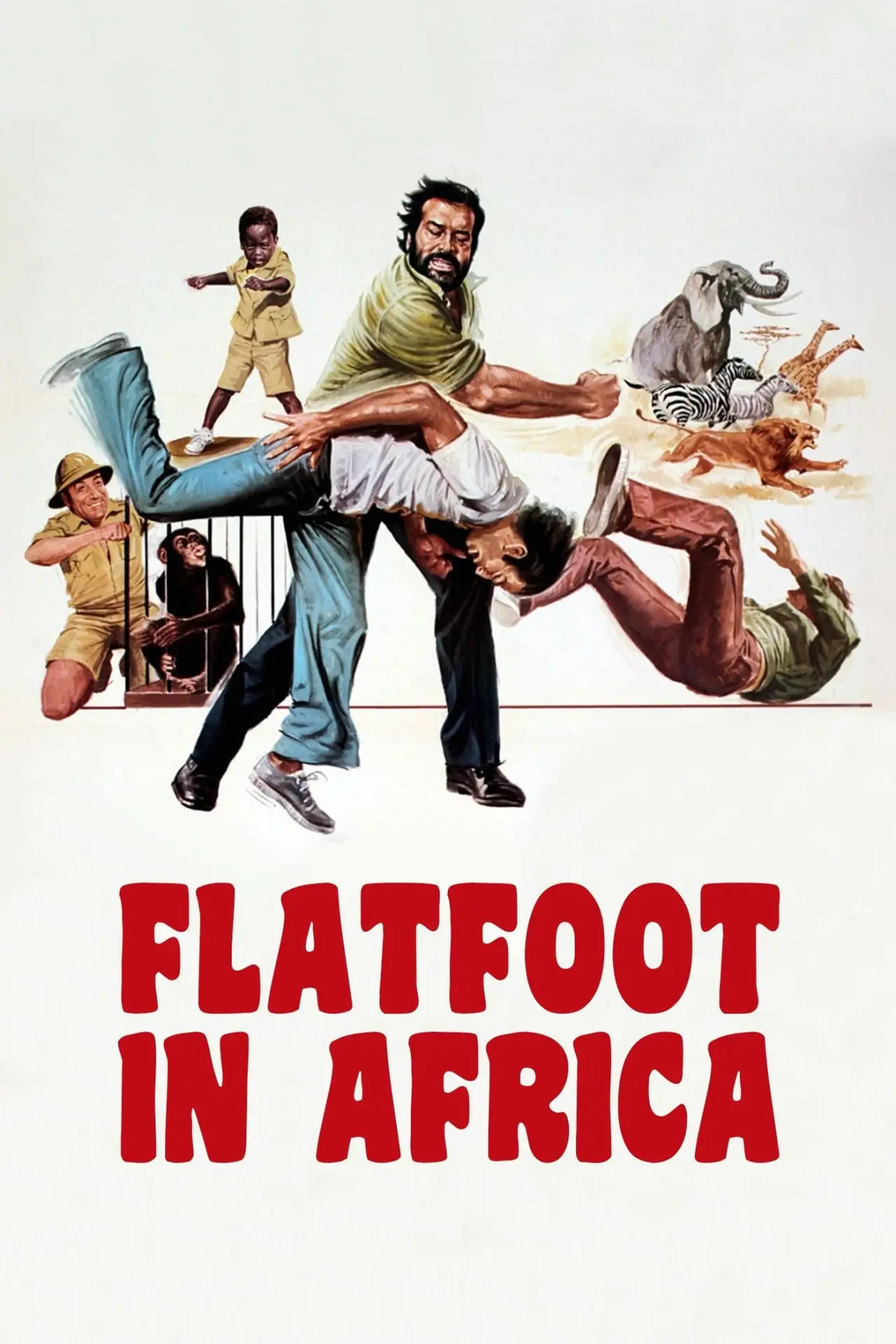 Plakat filmowy "Piedone l