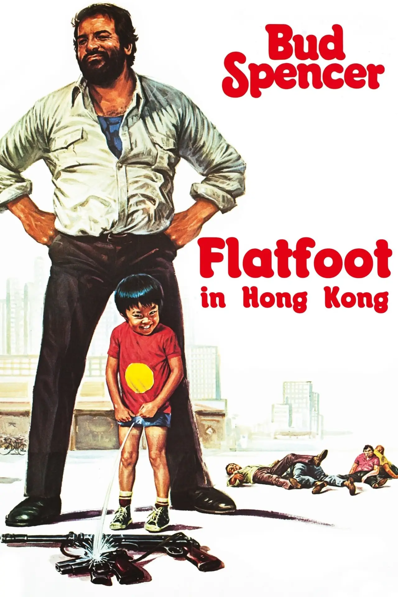Plakat filmowy "Piedone a Hong Kong"