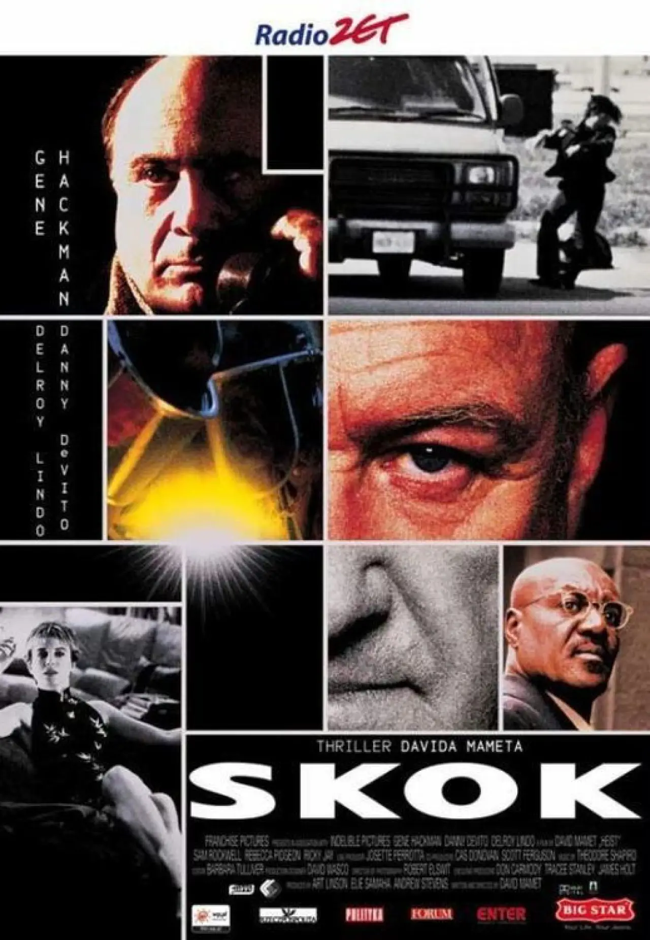Plakat filmowy "Skok"