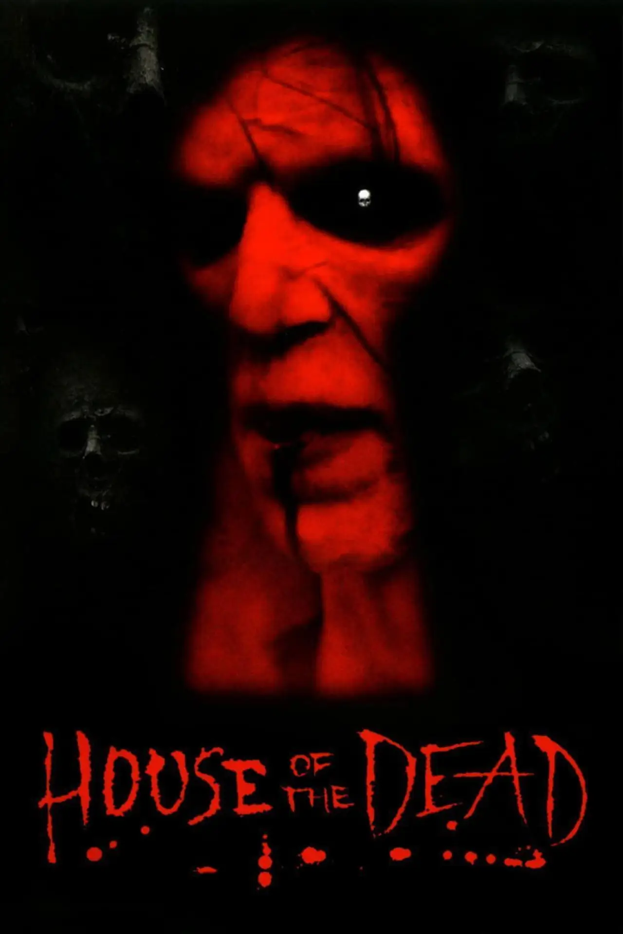 Plakat filmowy "Dom śmierci"