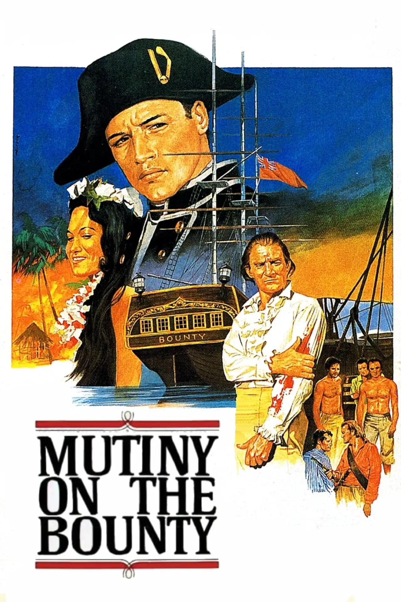 Plakat filmowy "Bunt na Bounty"