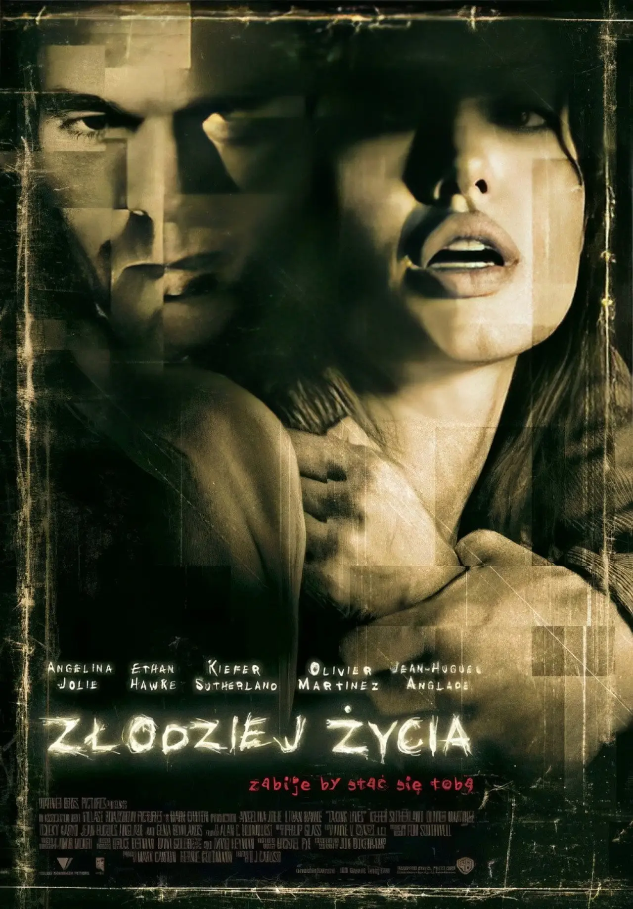 Plakat filmowy "Złodziej życia"