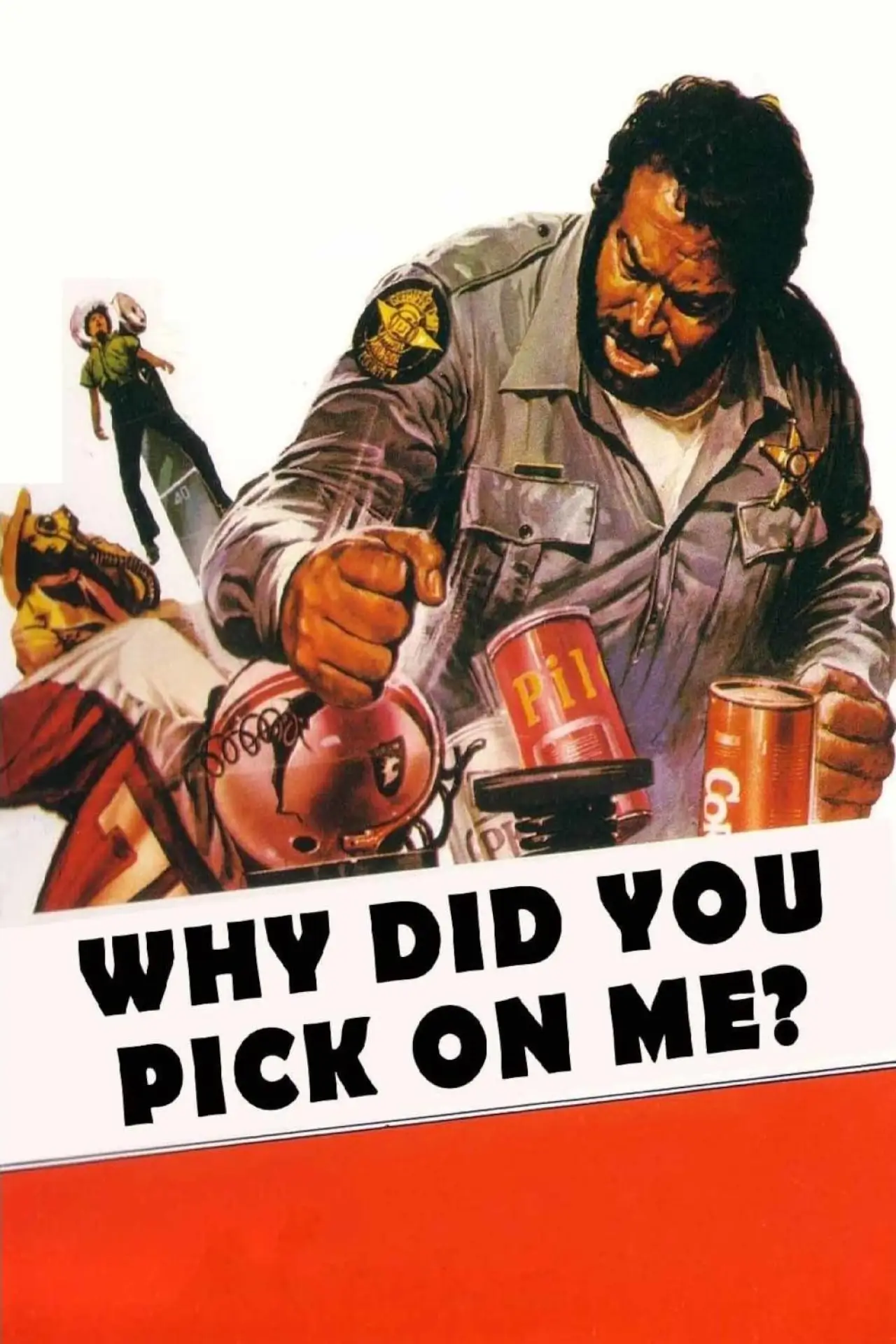 Plakat filmowy "Dlaczego wybrałeś właśnie mnie?"