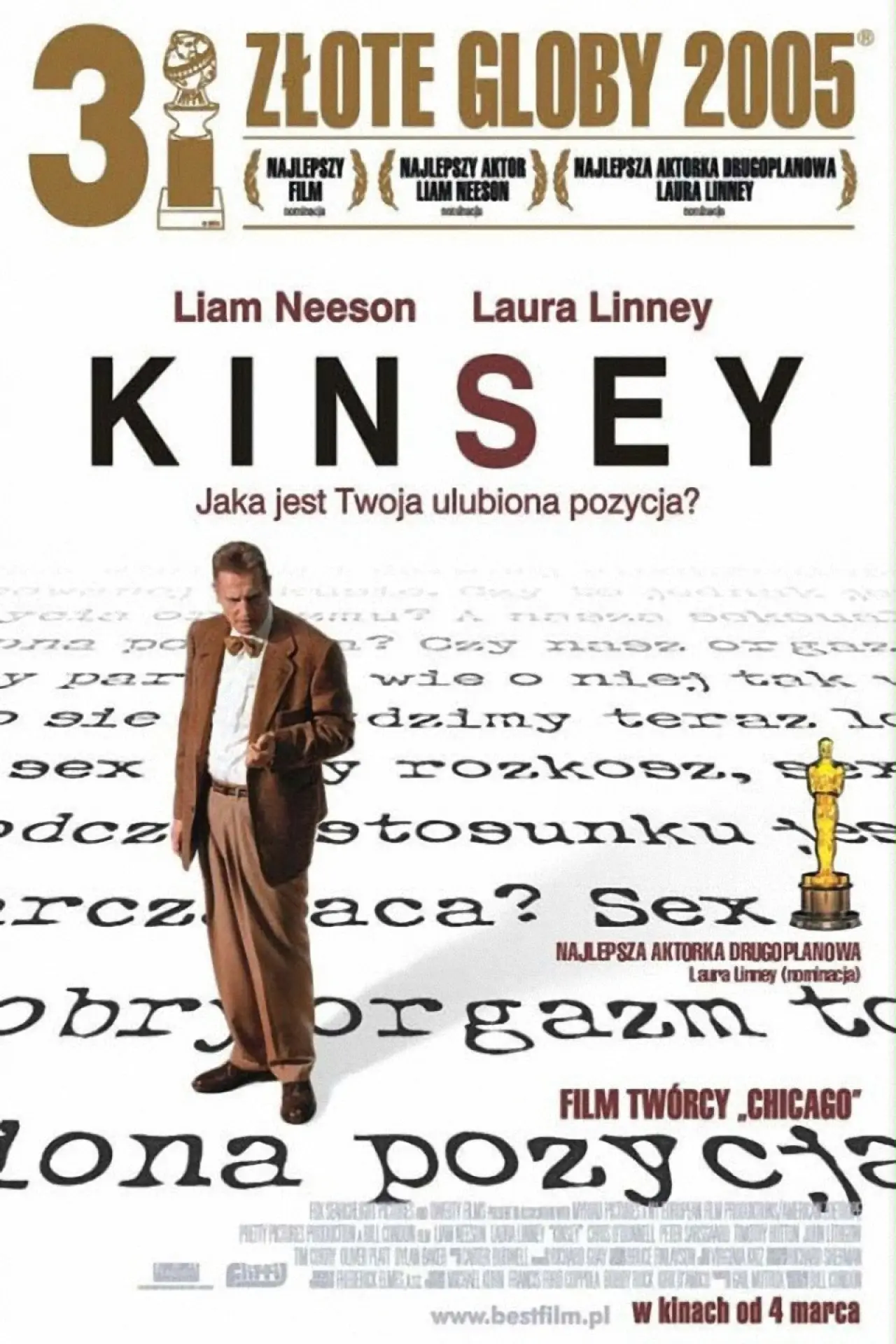 Plakat filmowy "Kinsey"
